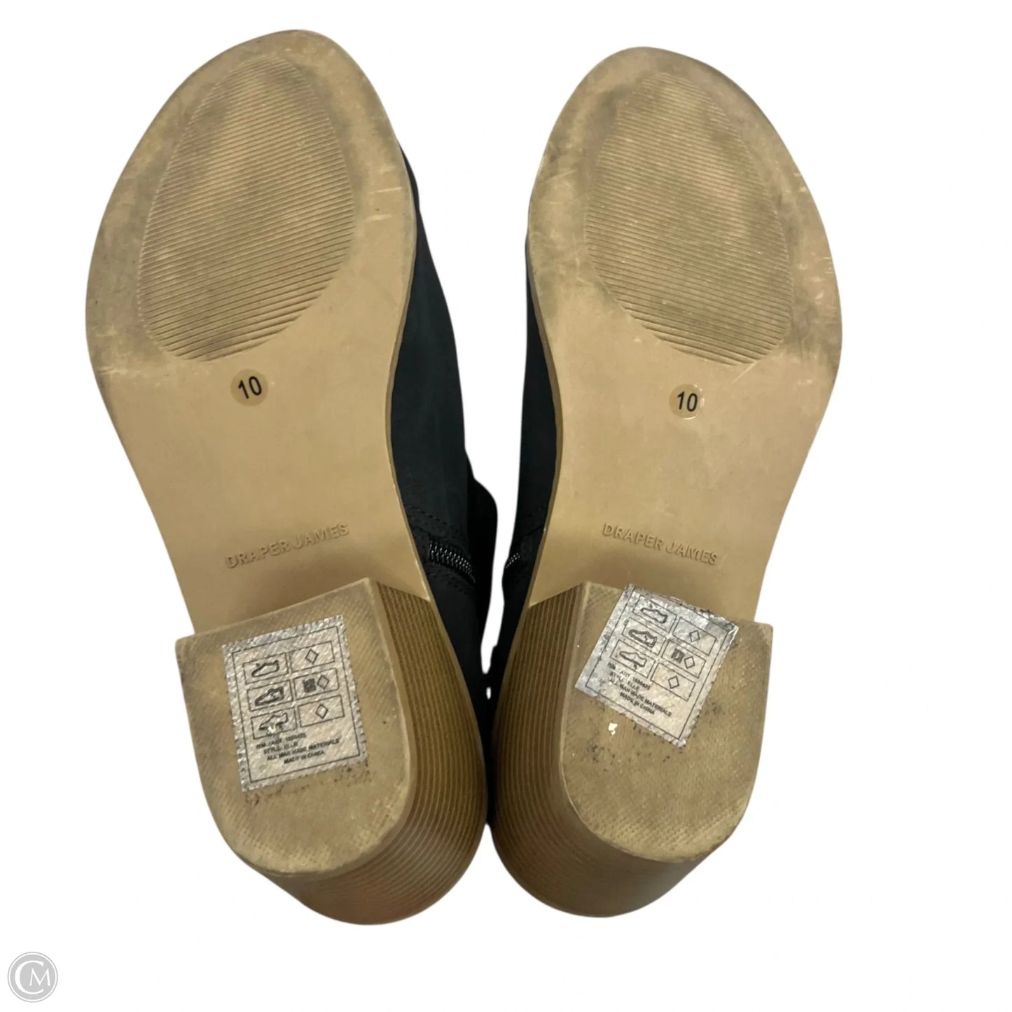 Boots Ankle Heels By Draper James In Black, Size: 10