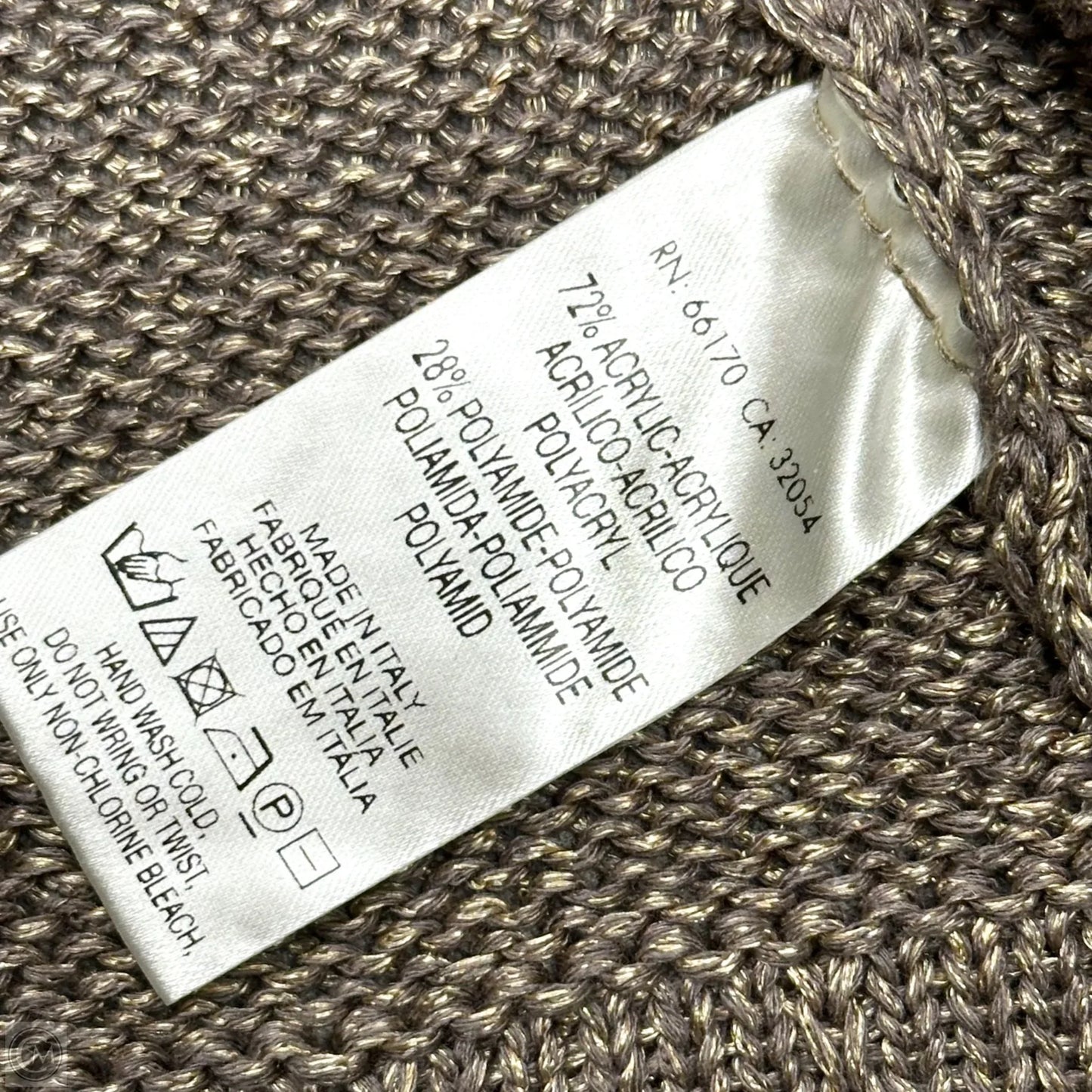 Sweater Cardigan By Moth In Taupe, Size: S