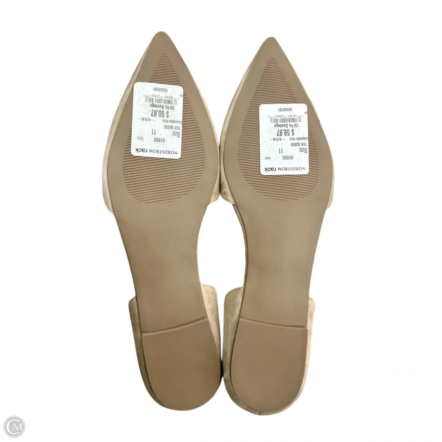 Shoes Flats By Steve Madden In Tan, Size: 11