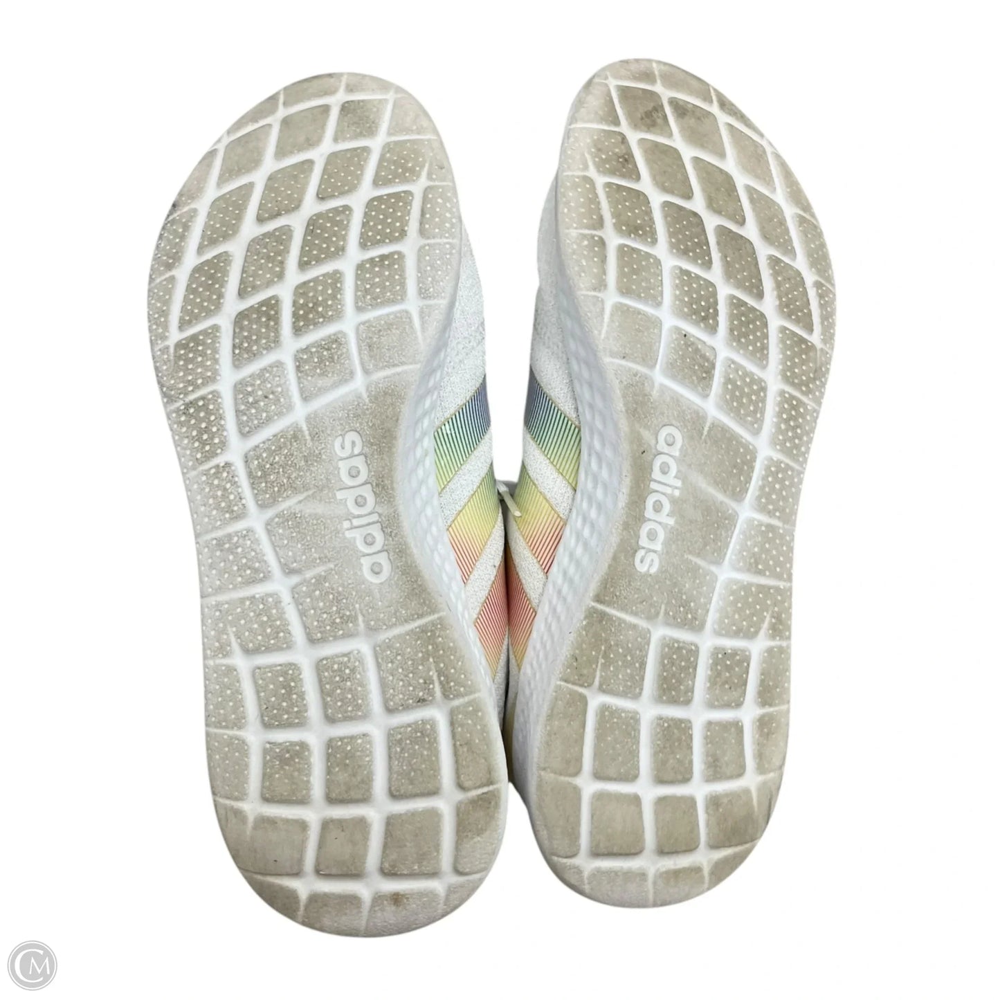 Shoes Athletic By Adidas In White, Size: 9