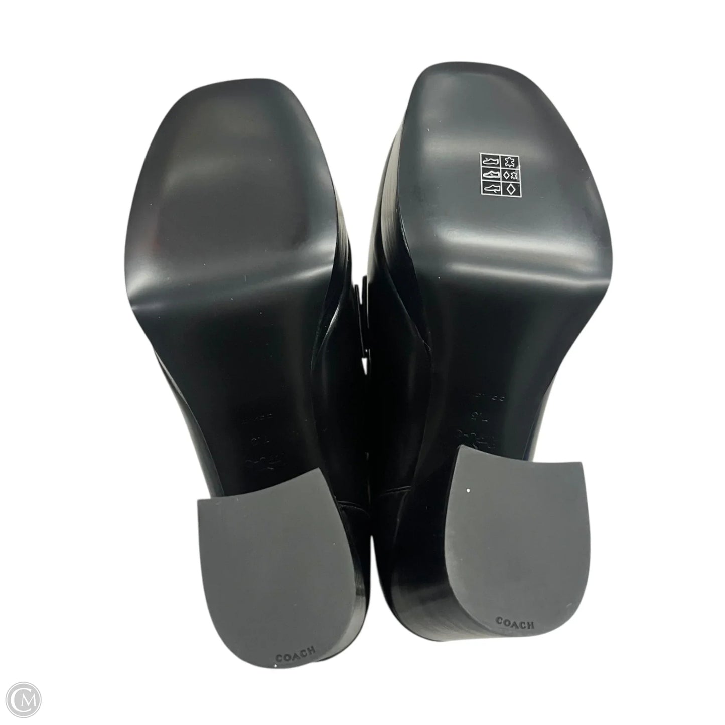 Shoes Designer By Coach In Black, Size: 7.5