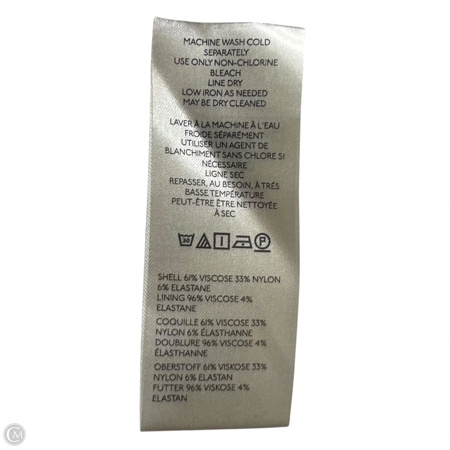 Dress Casual Maxi By Maeve In Black & Cream, Size: 1x