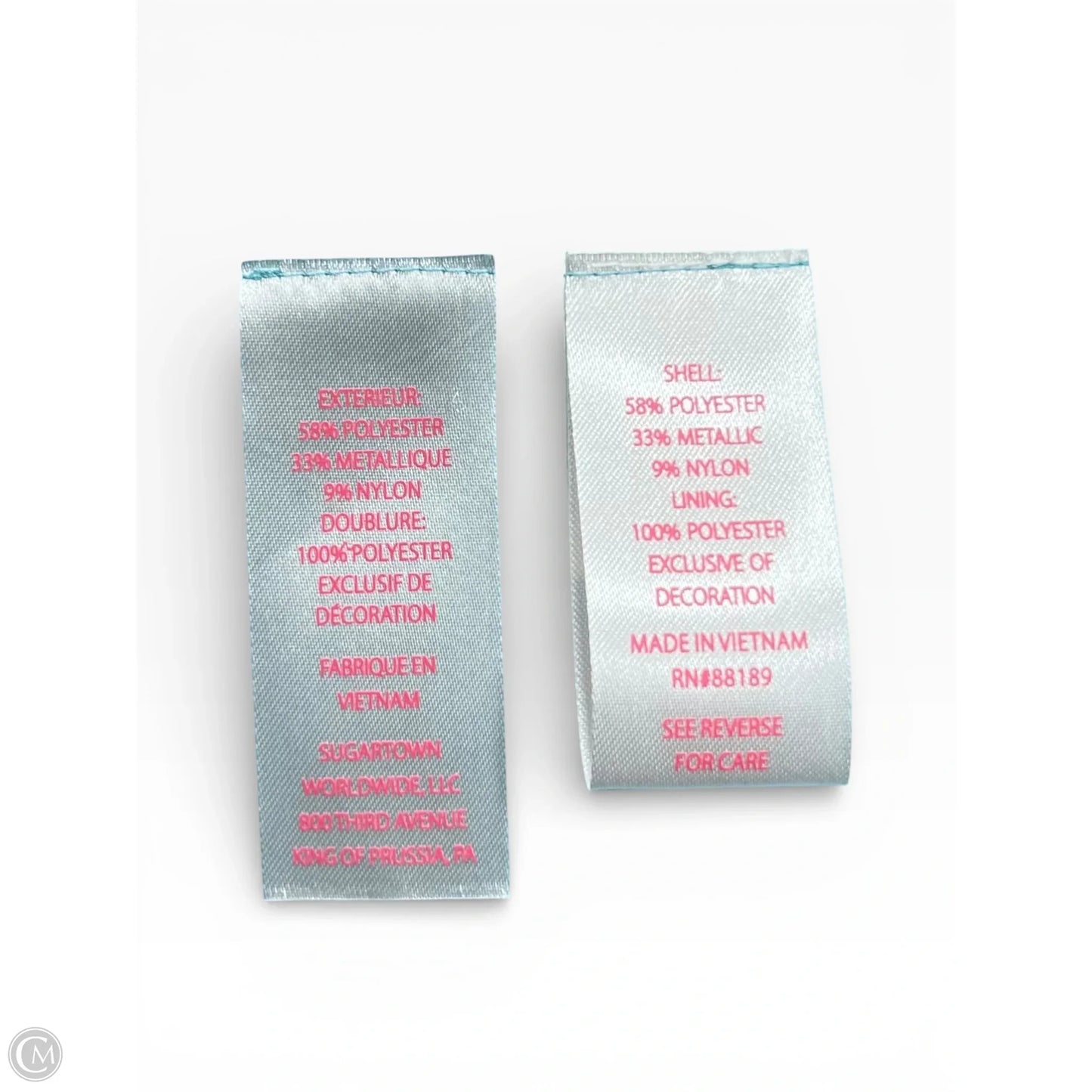 Top Sleeveless Designer By Lilly Pulitzer In Blue & Gold, Size: M