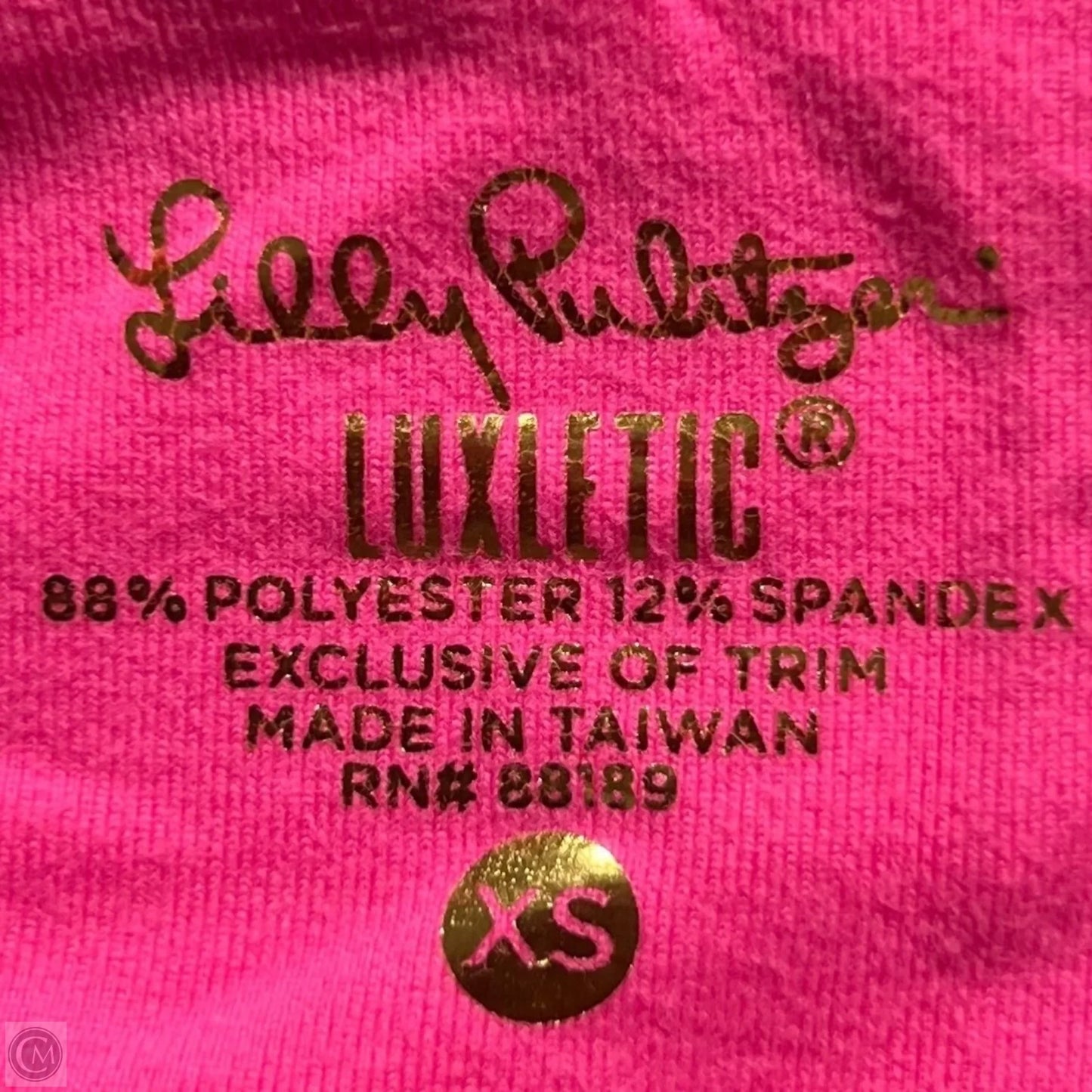 Pants Designer By Lilly Pulitzer In Blue & Pink, Size: 0