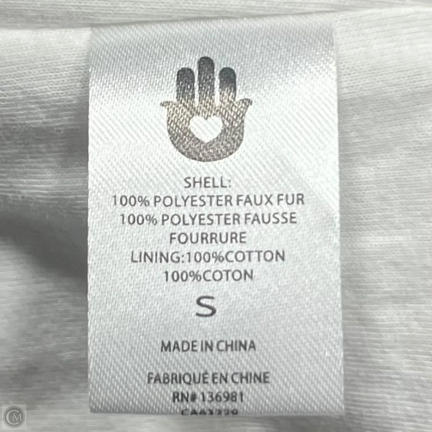 Jacket Faux Fur & Sherpa By Spiritual Gangster In Cream, Size: S