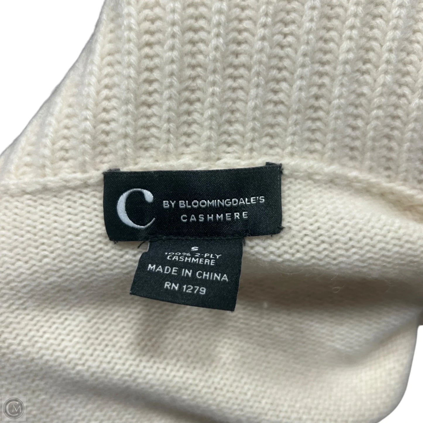 Sweater By C By Bloomingdales In Cream, Size: S
