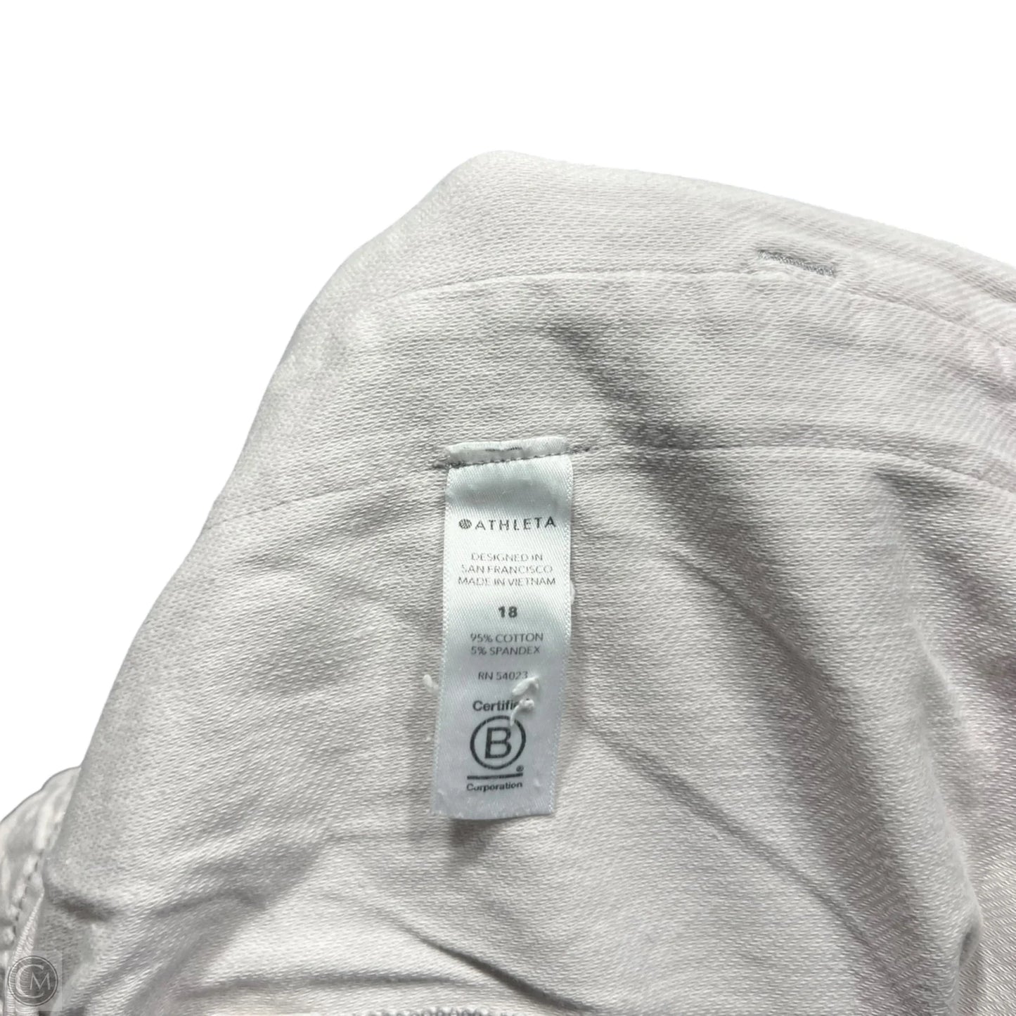 Athletic Shorts By Athleta In Grey, Size: 18