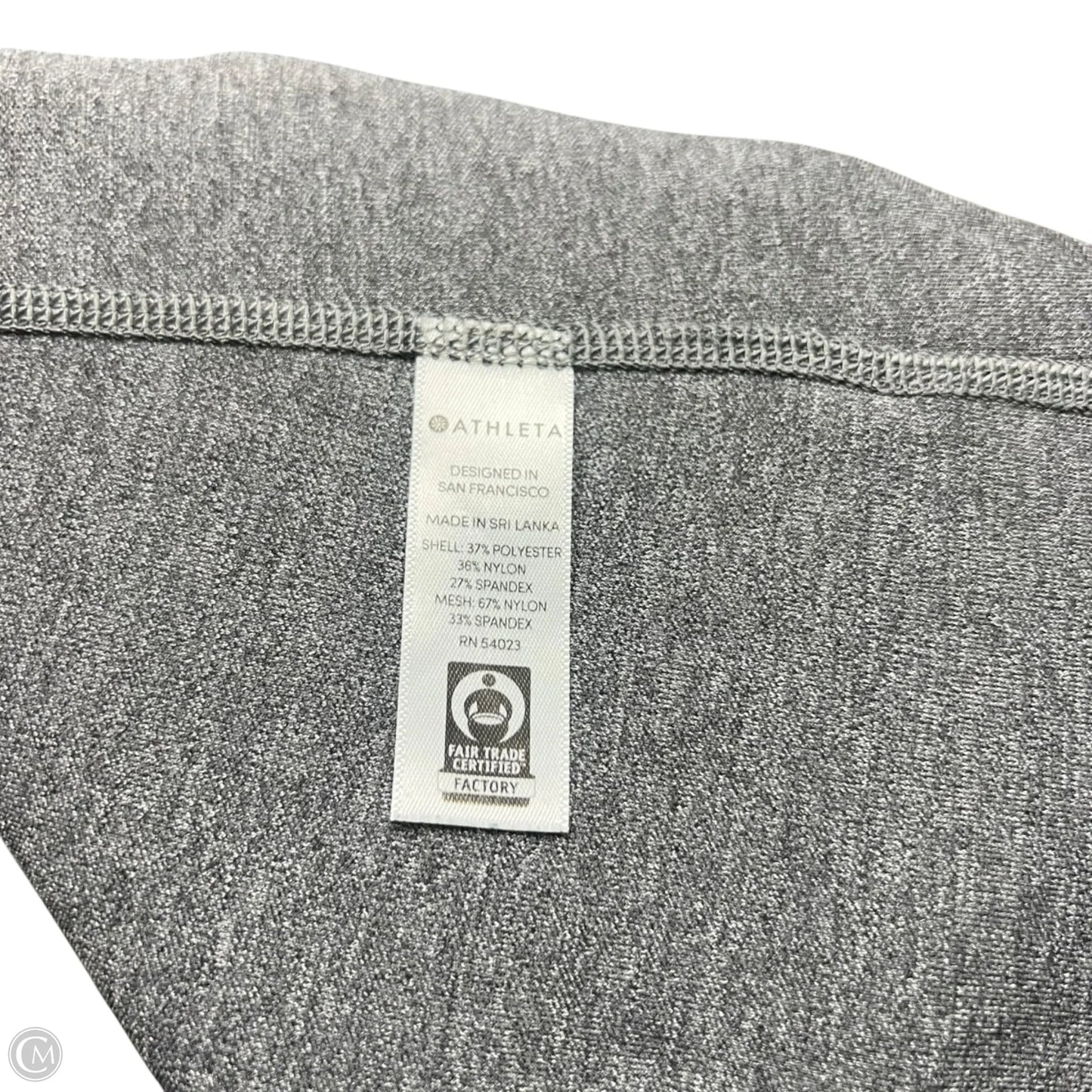 Athletic Leggings By Athleta In Grey, Size: 0