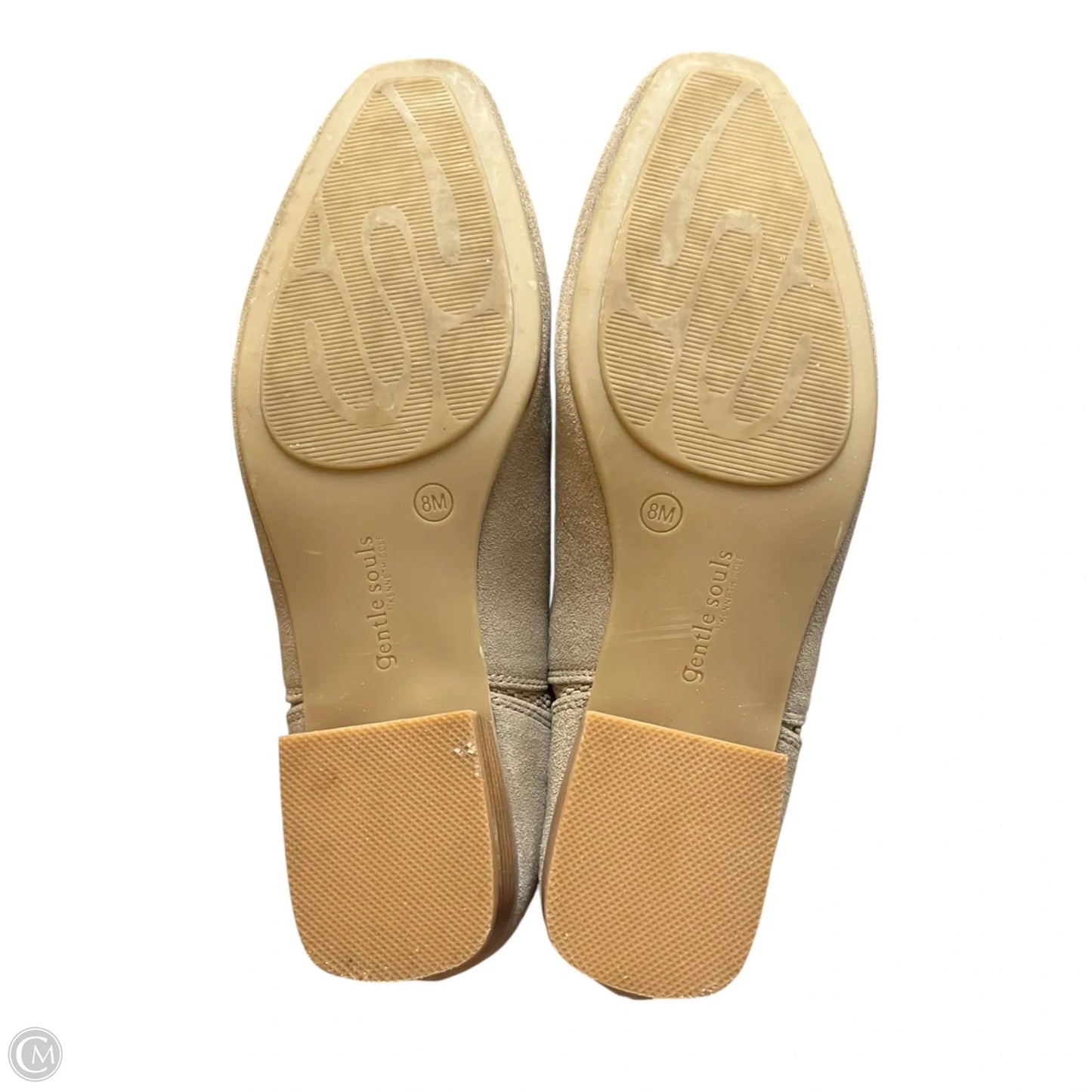 Boots Ankle Heels By Gentle Souls In Tan, Size: 8