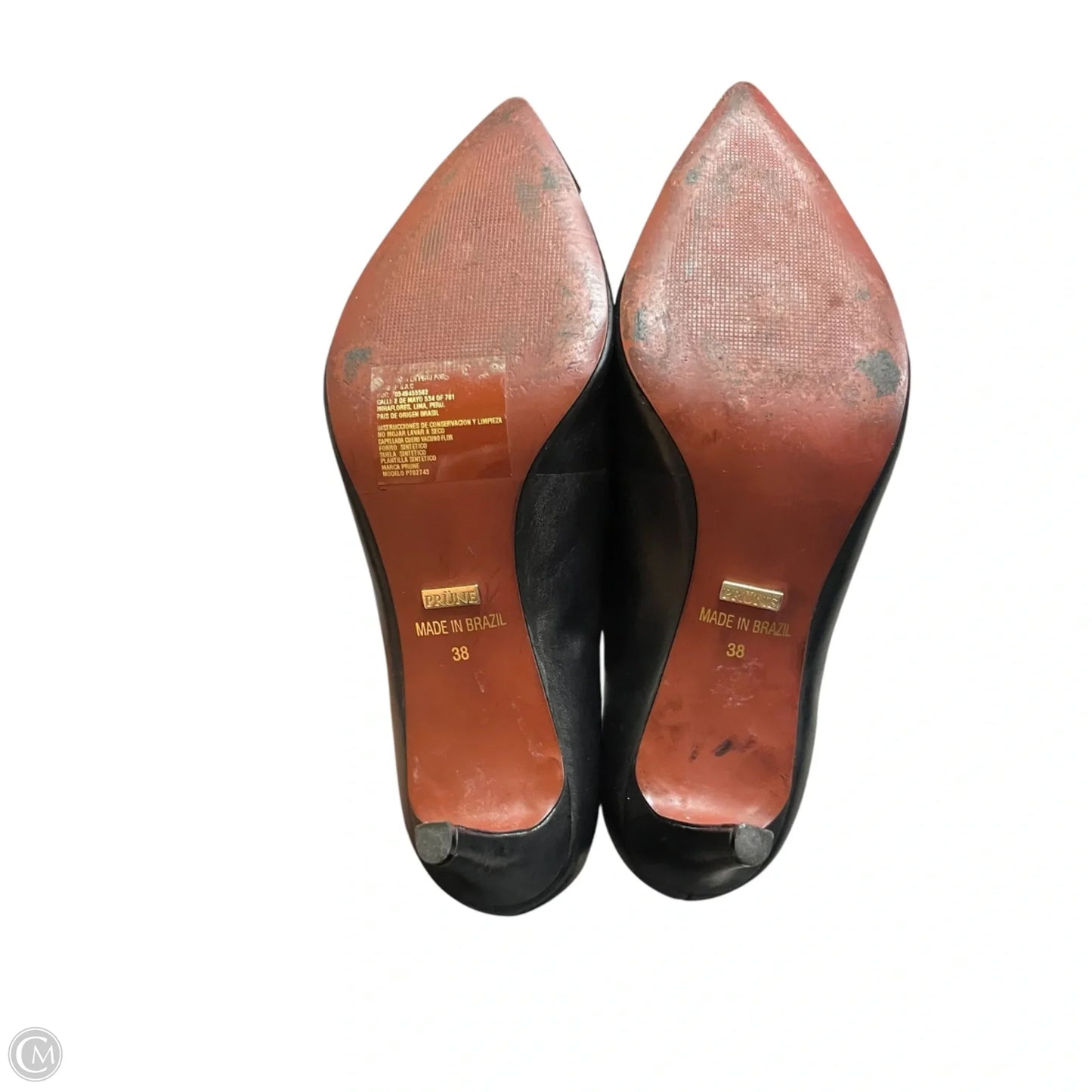 Shoes Heels Stiletto By Prüne In Black, Size: 7.5