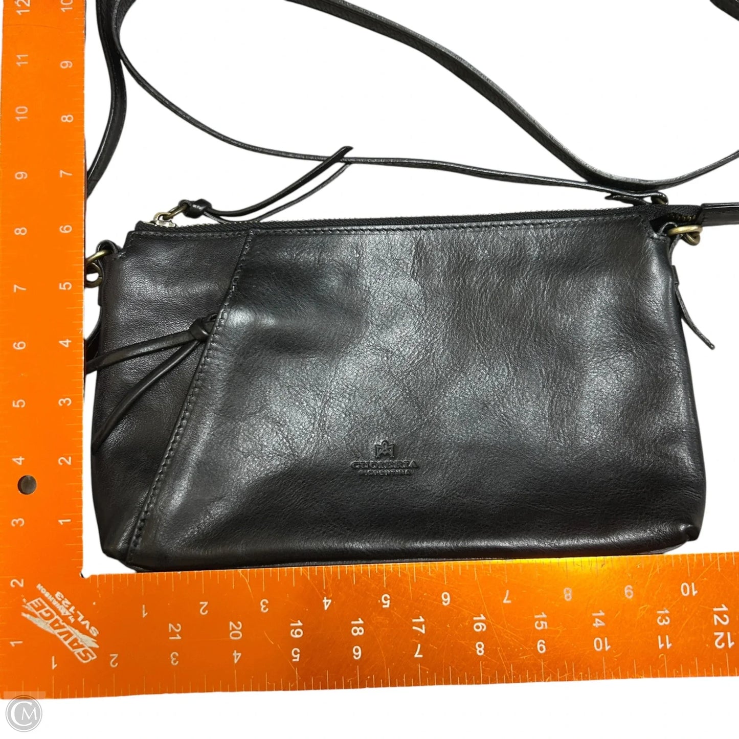 Crossbody Leather By Cuoieria, Size: Medium