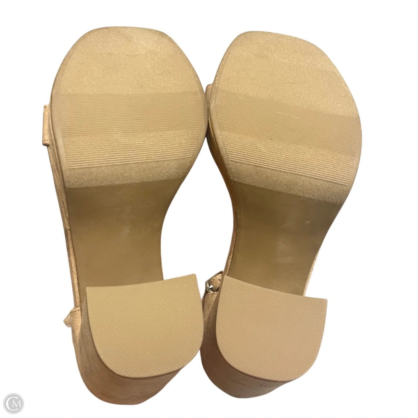 Shoes Heels Block By Torrid In Tan, Size: 10