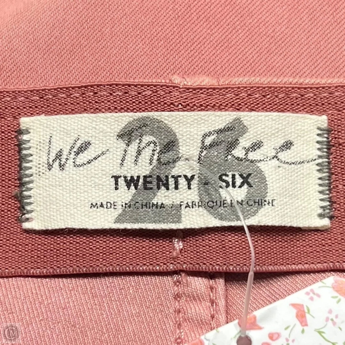 Jeans Flared By We The Free In Pink Denim, Size: 2