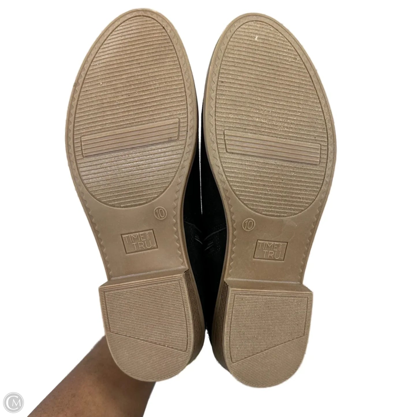 Boots Ankle Heels By Aldo In Black, Size: 10