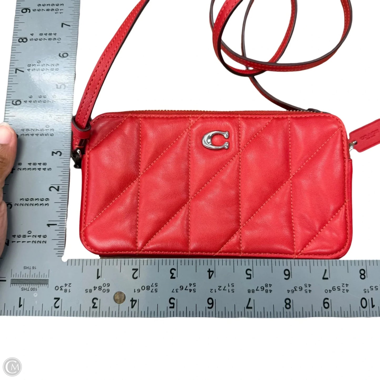Crossbody Designer By Coach, Size: Small