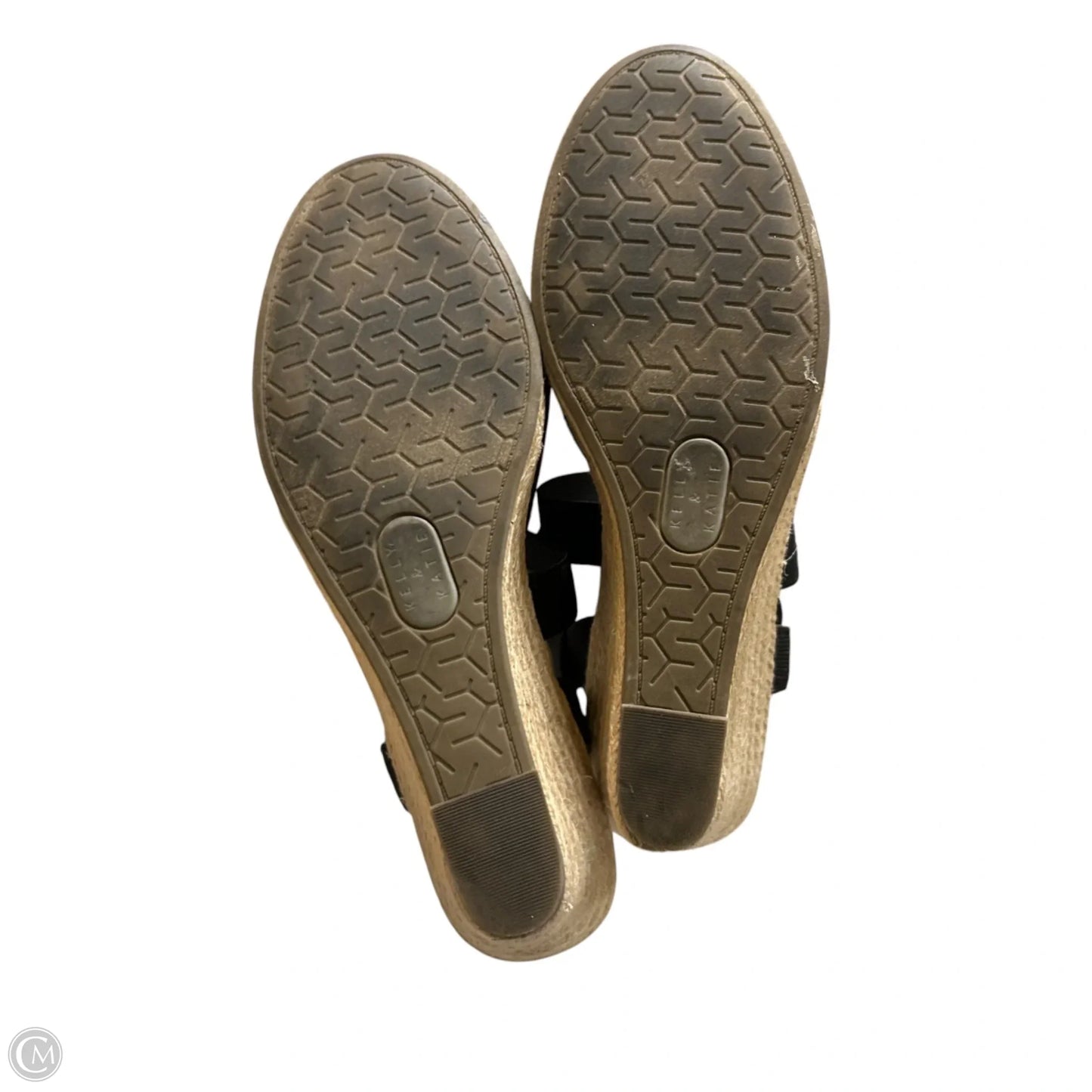 Shoes Heels Block By Kelly And Katie In Black & Tan, Size: 11