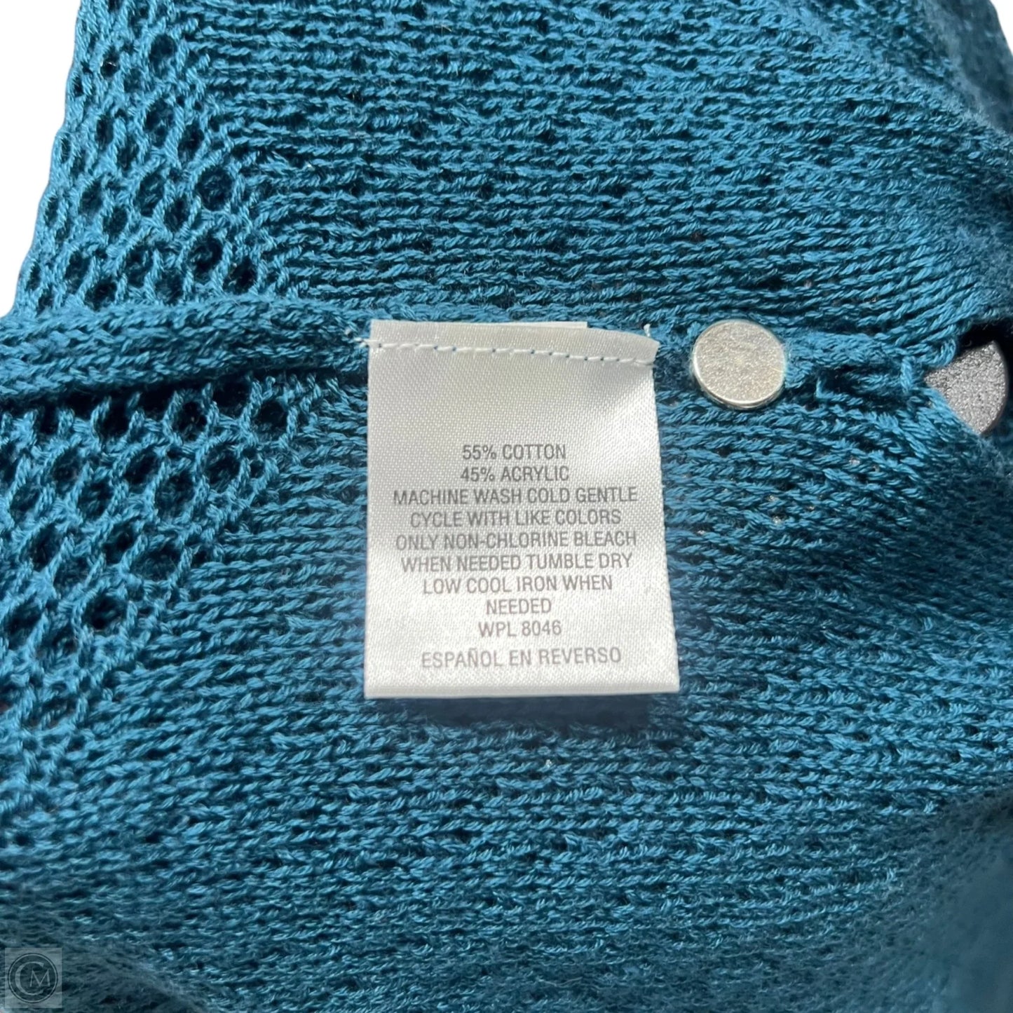 Cardigan By Style And Company In Blue, Size: S