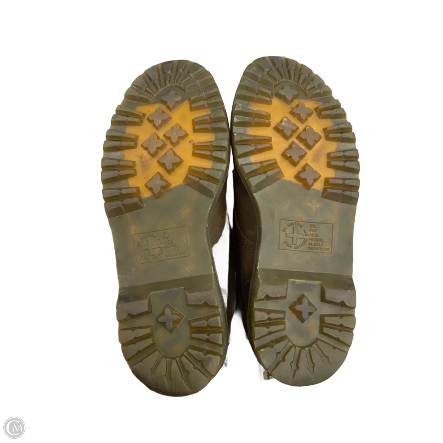 Boots Combat By Dr Martens In Brown, Size: 8