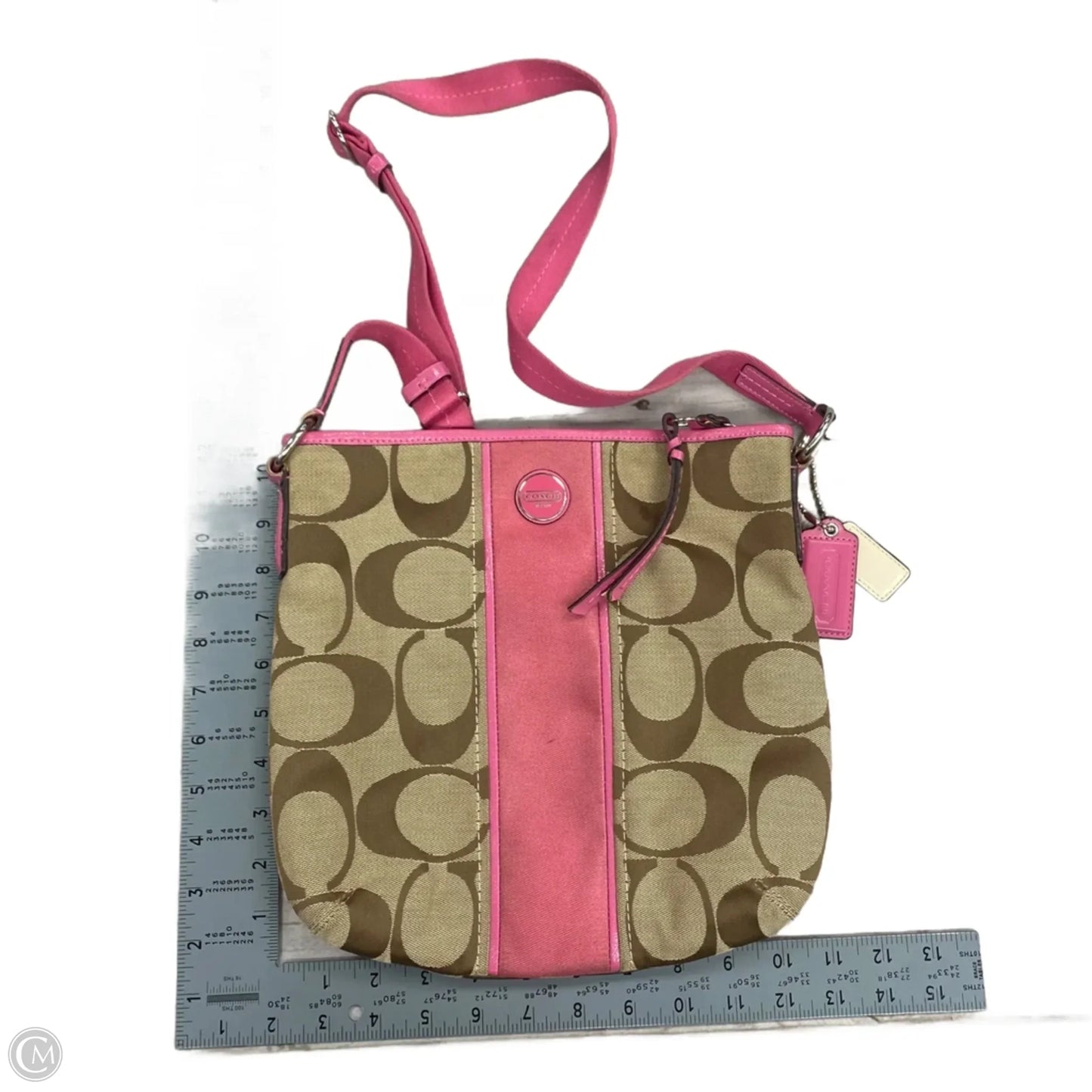 Crossbody Designer By Coach, Size: Large