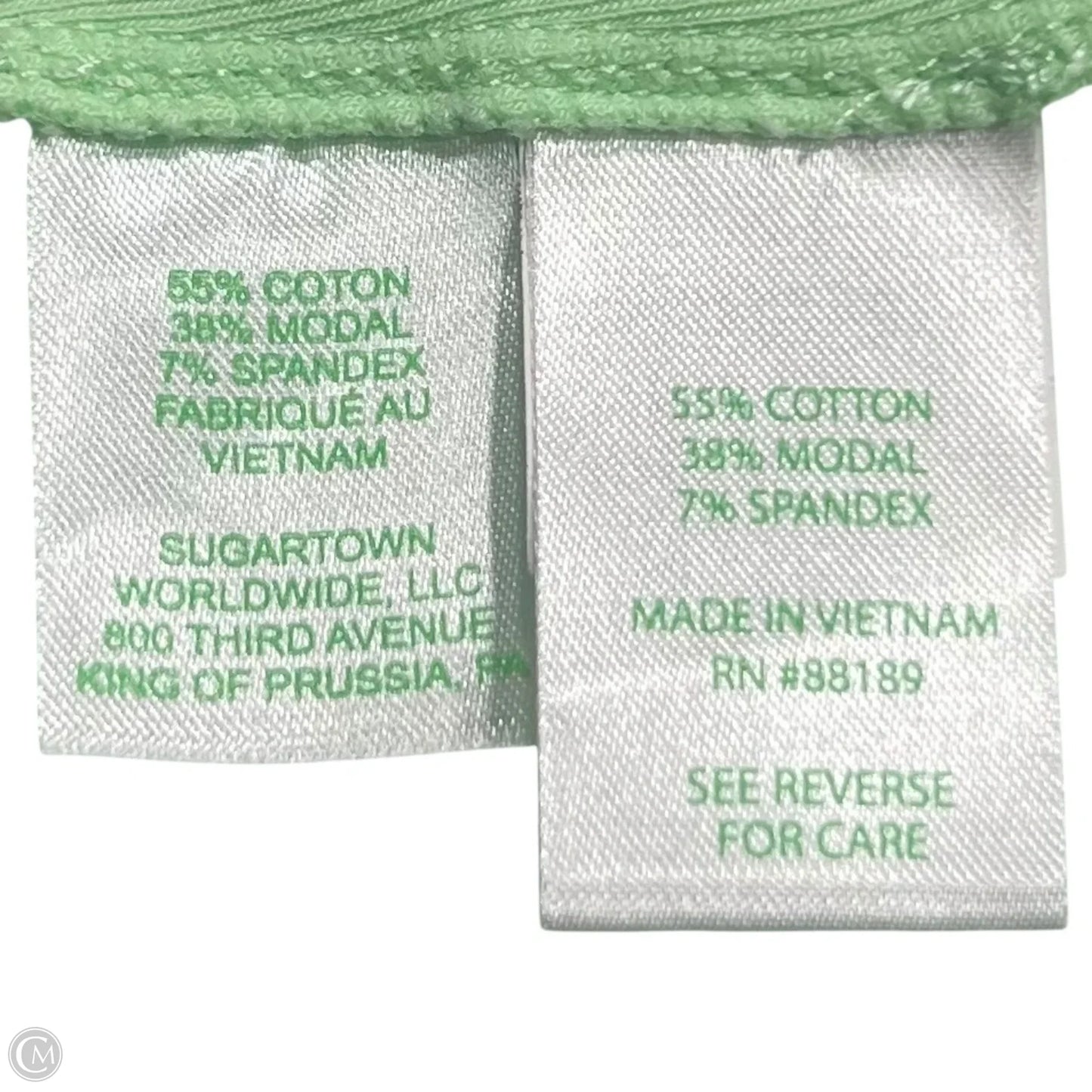 Top Long Sleeve Designer By Lilly Pulitzer In Green, Size: S