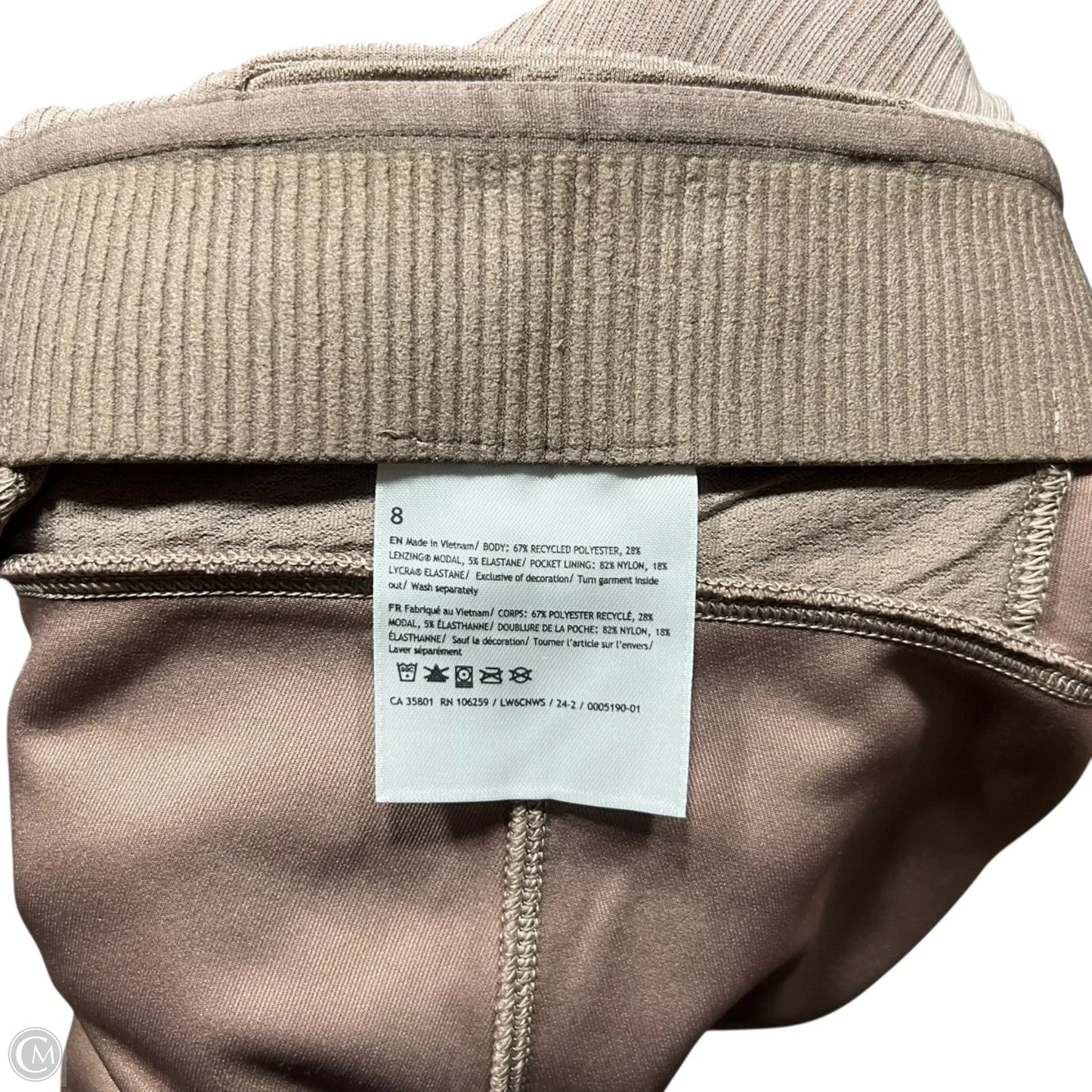 Pants Joggers By Lululemon In Taupe, Size: 8