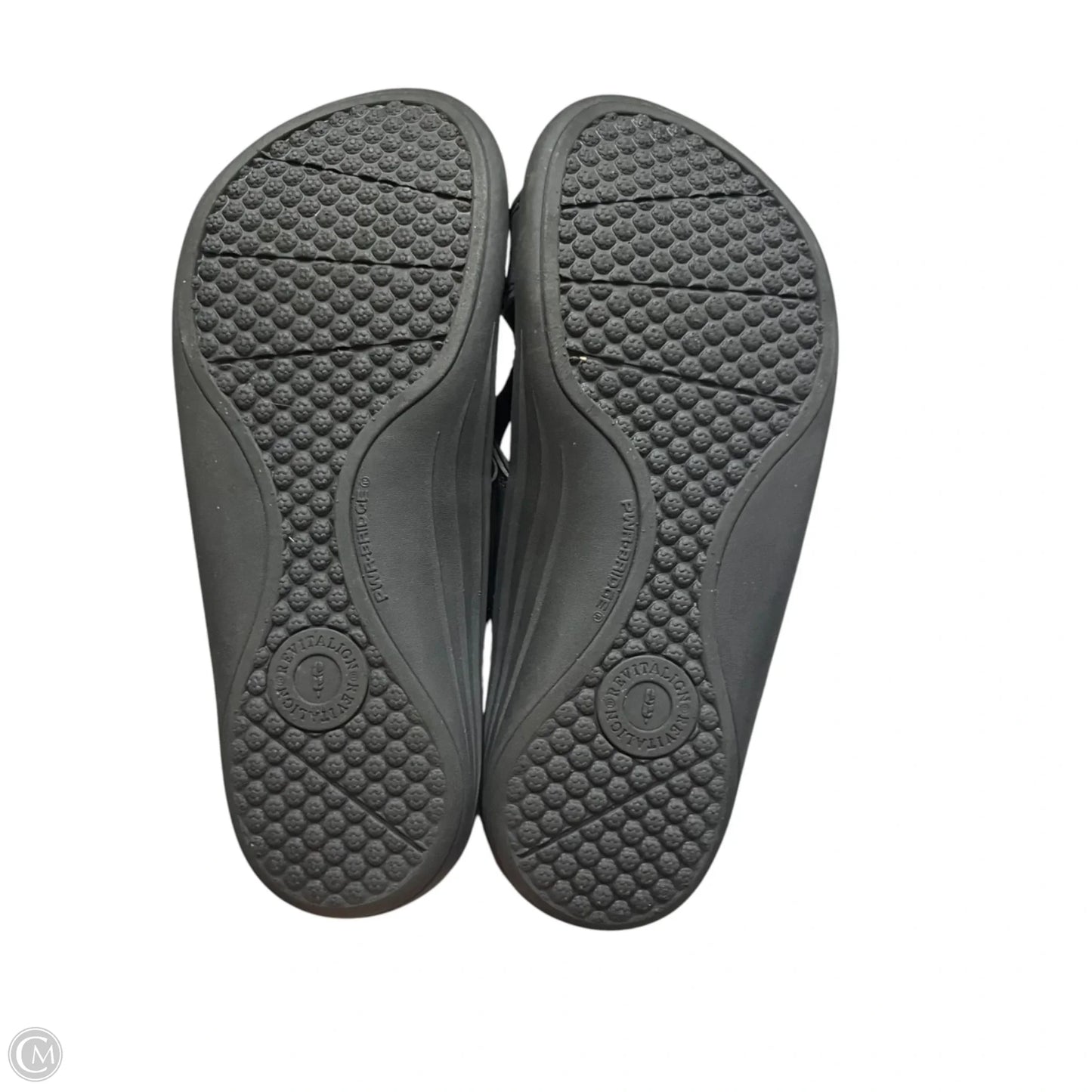 Sandals Flats By revitalign In Black, Size: 9