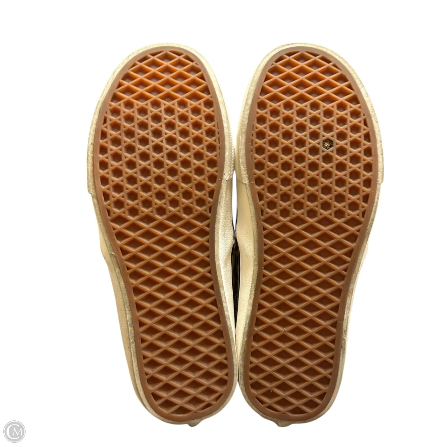 Shoes Flats By Vans In Animal Print, Size: 9