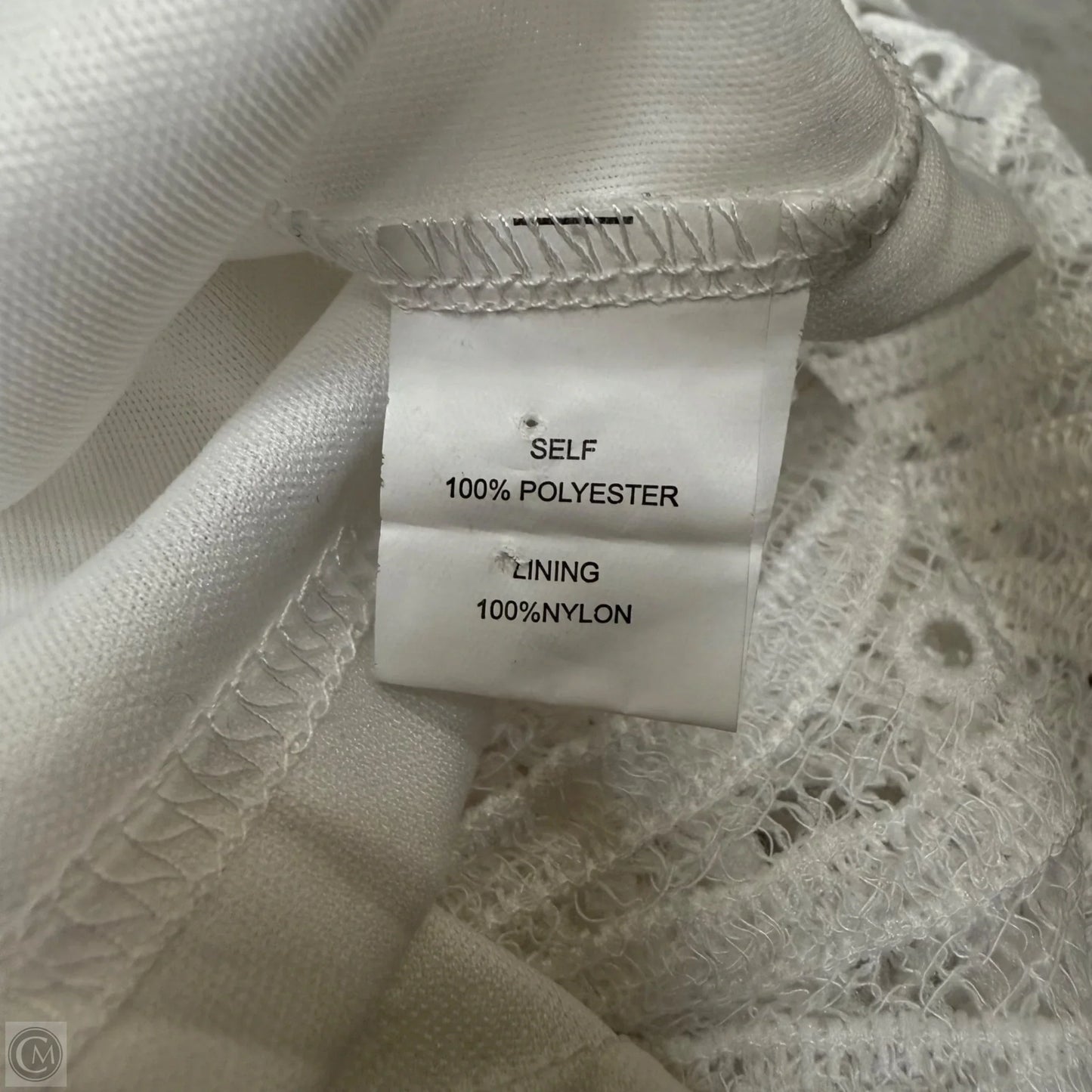 Top Short Sleeve By Blue Tassel In White, Size: S