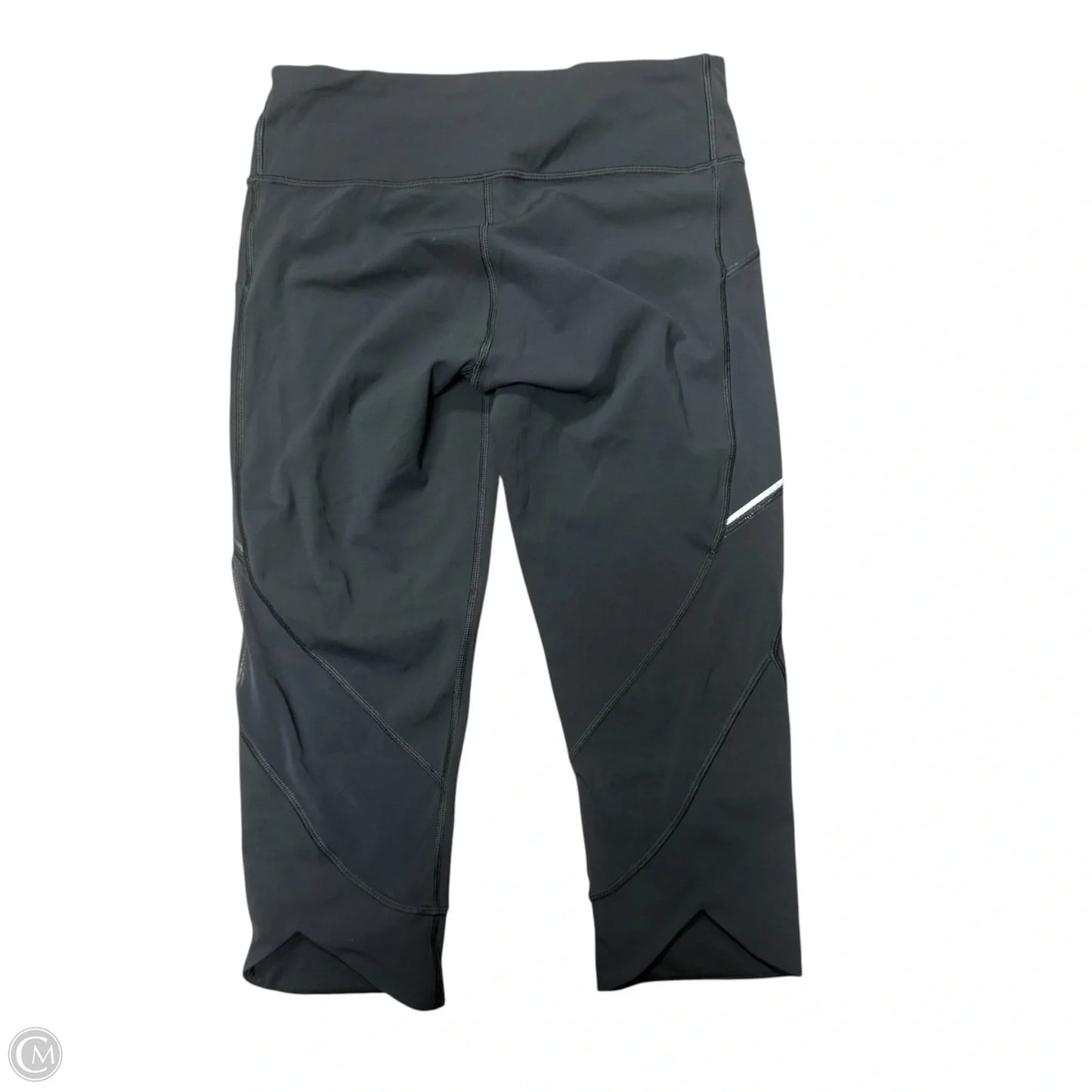 Athletic Leggings Capris By Lululemon In Grey, Size: 8