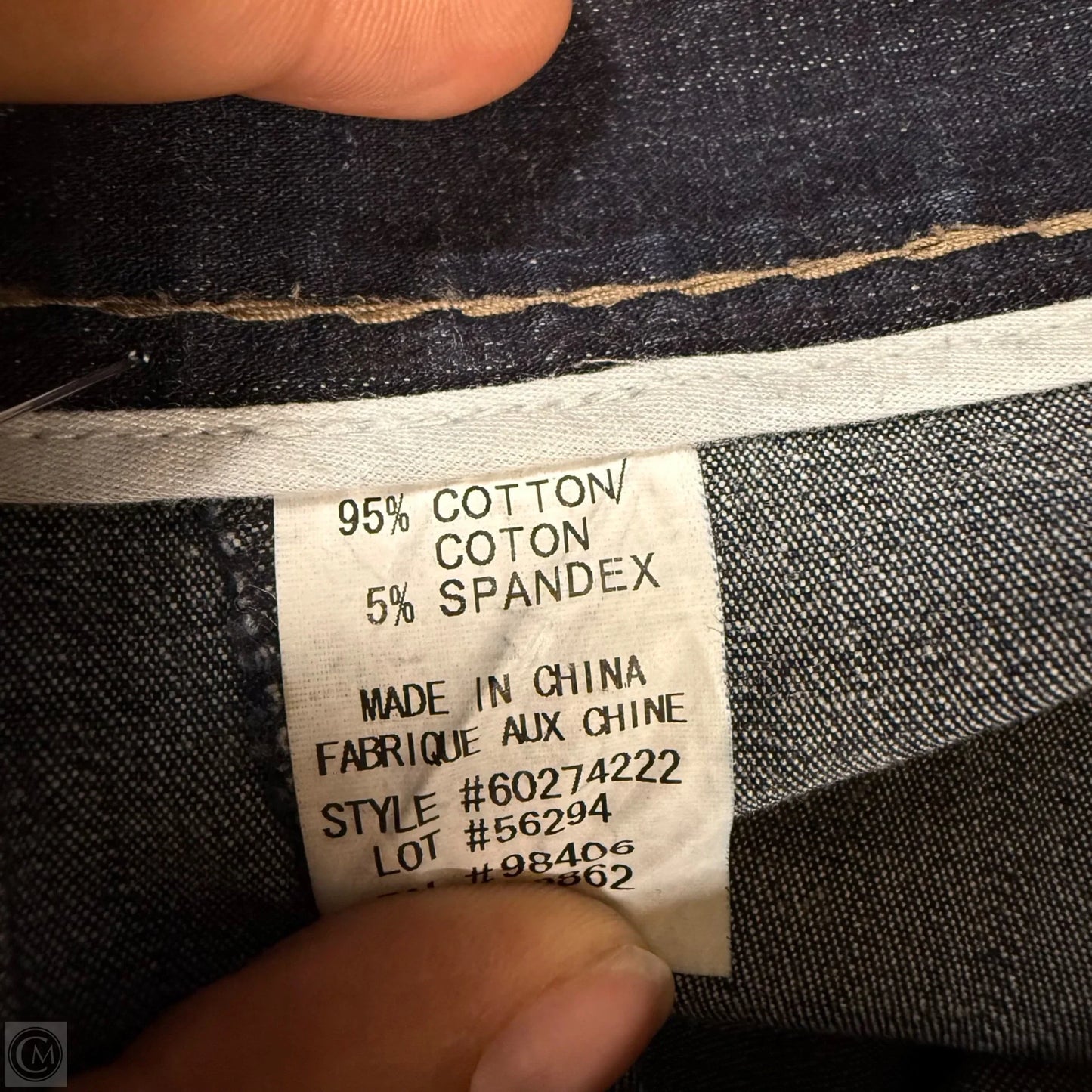 Jeans Boot Cut By Theory In Blue Denim, Size: 2