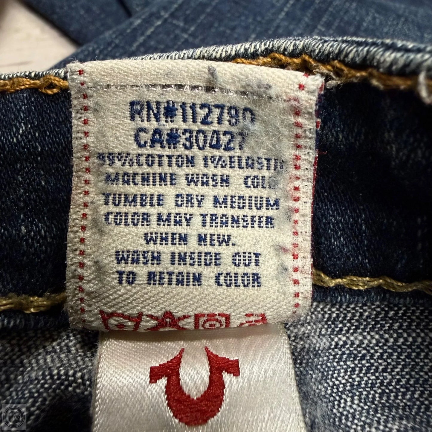 Jeans Boot Cut By True Religion In Blue Denim, Size: 2