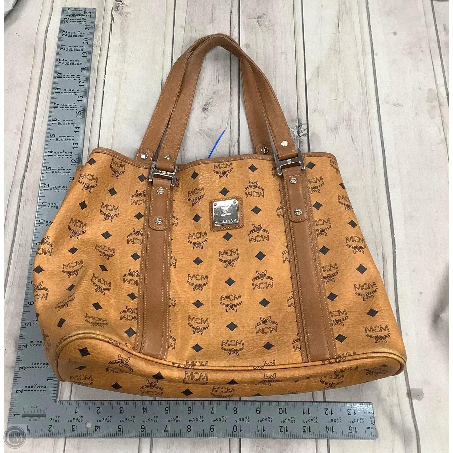 Handbag Luxury Designer By Mcm, Size: Medium