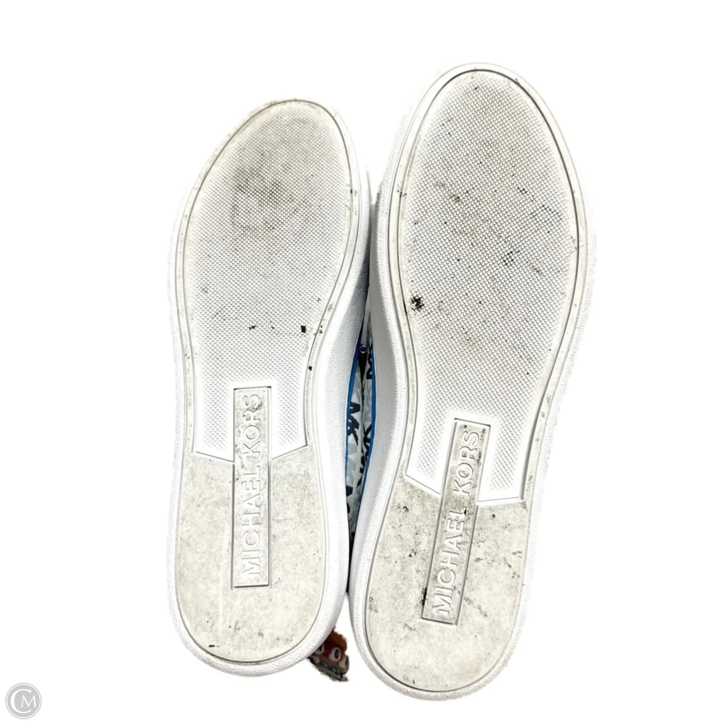 Shoes Sneakers By Michael By Michael Kors In Blue & White, Size: 8