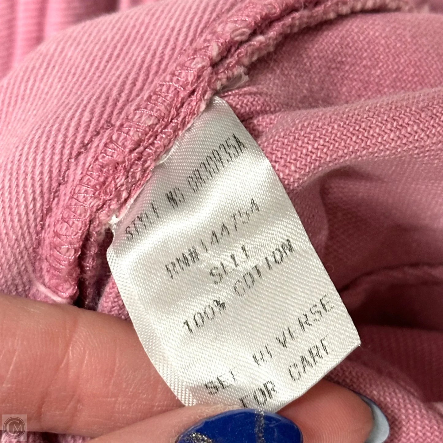 Overalls By Davi & Dani In Pink & White, Size: S