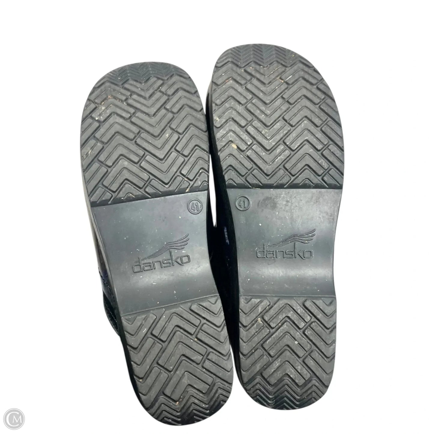 Shoes Heels Wedge By Dansko In Black, Size: 10.5