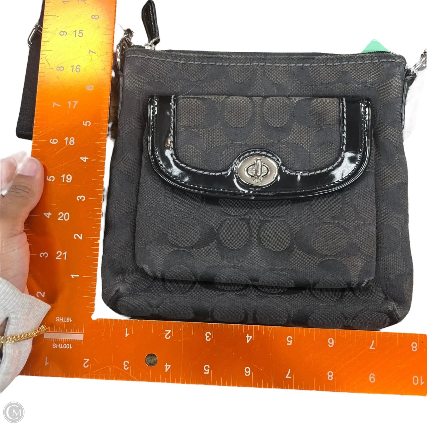 Crossbody Designer By Coach, Size: Small