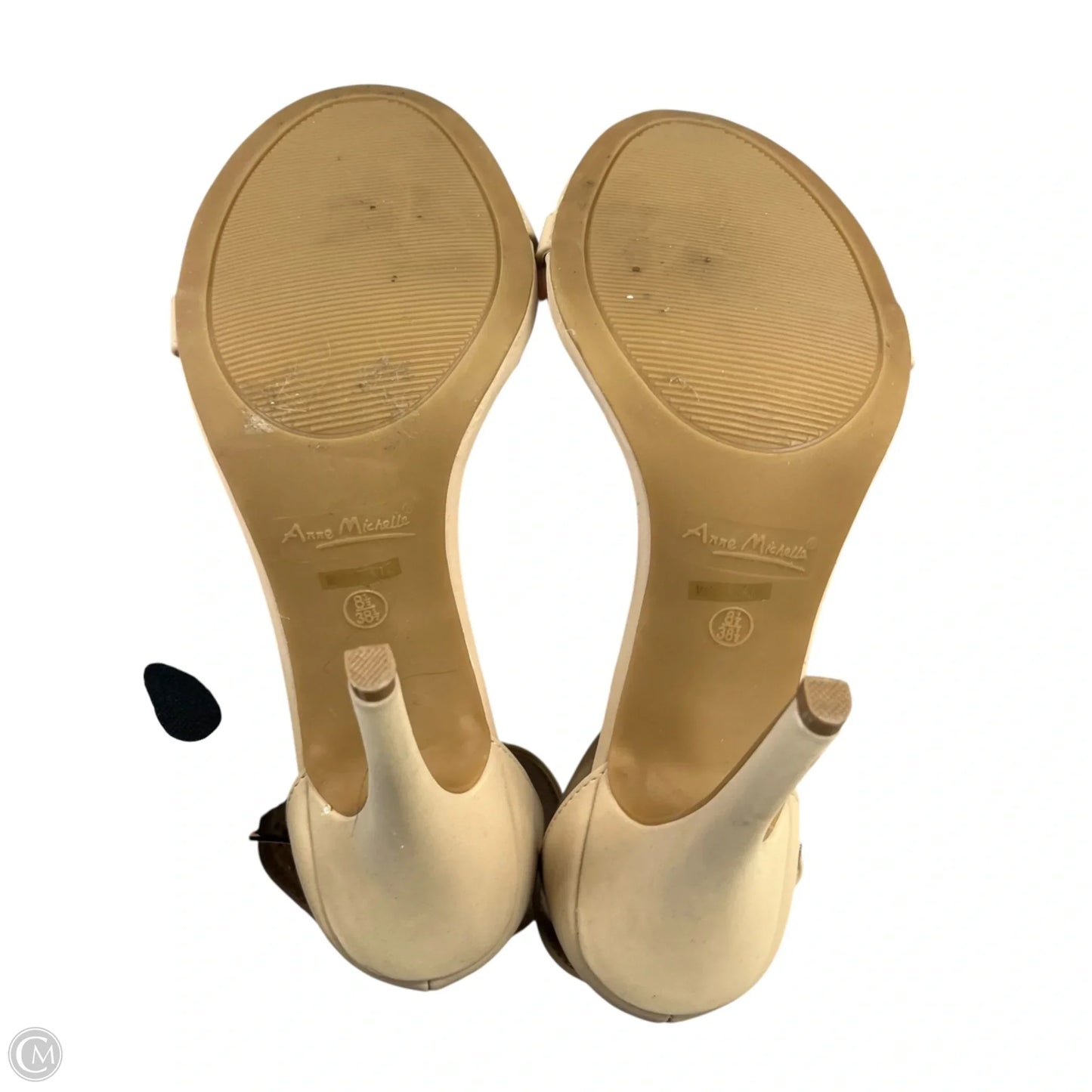 Shoes Heels Stiletto By Anne Michelle In Tan, Size: 8.5