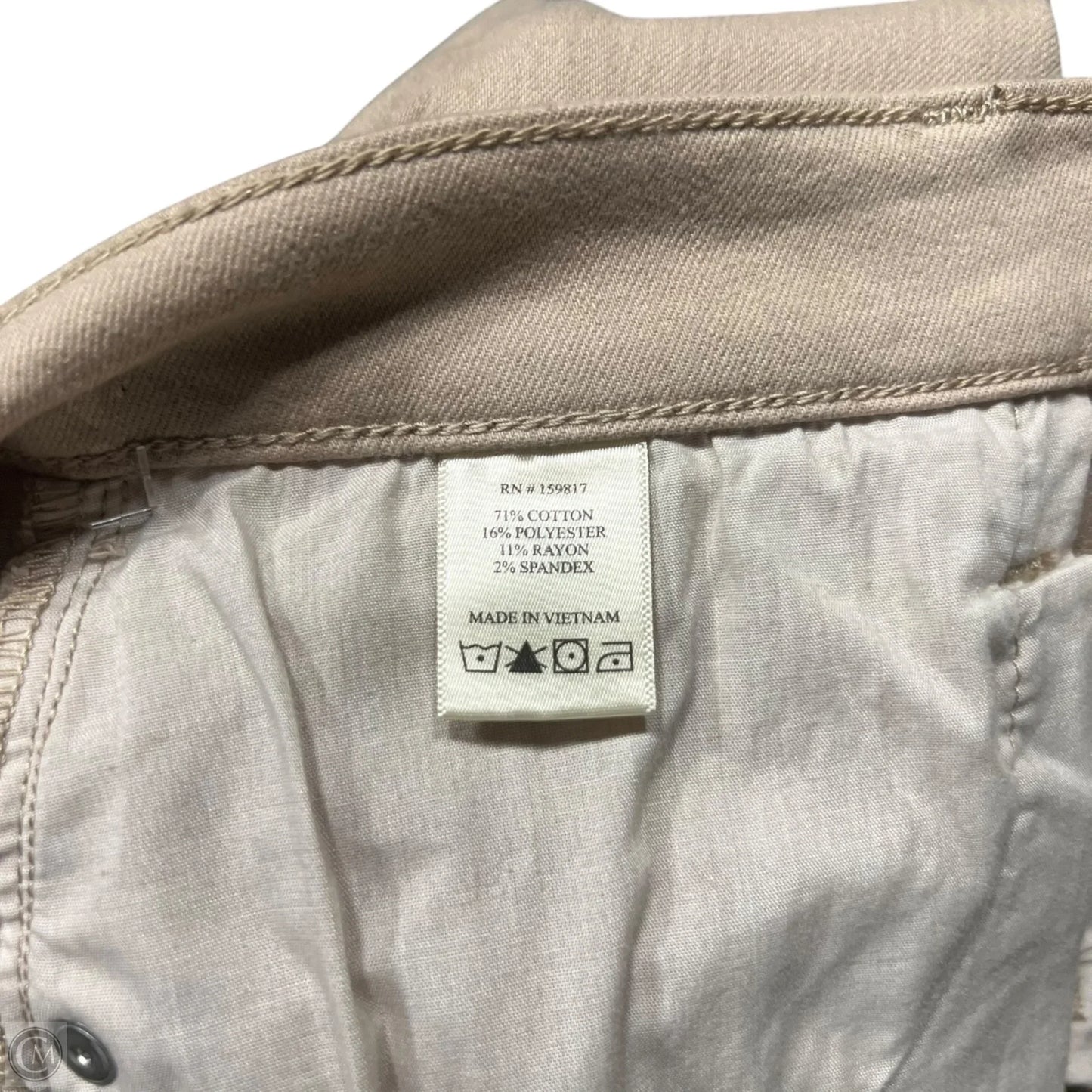 Jeans Skinny By Altard State In Tan, Size: 2
