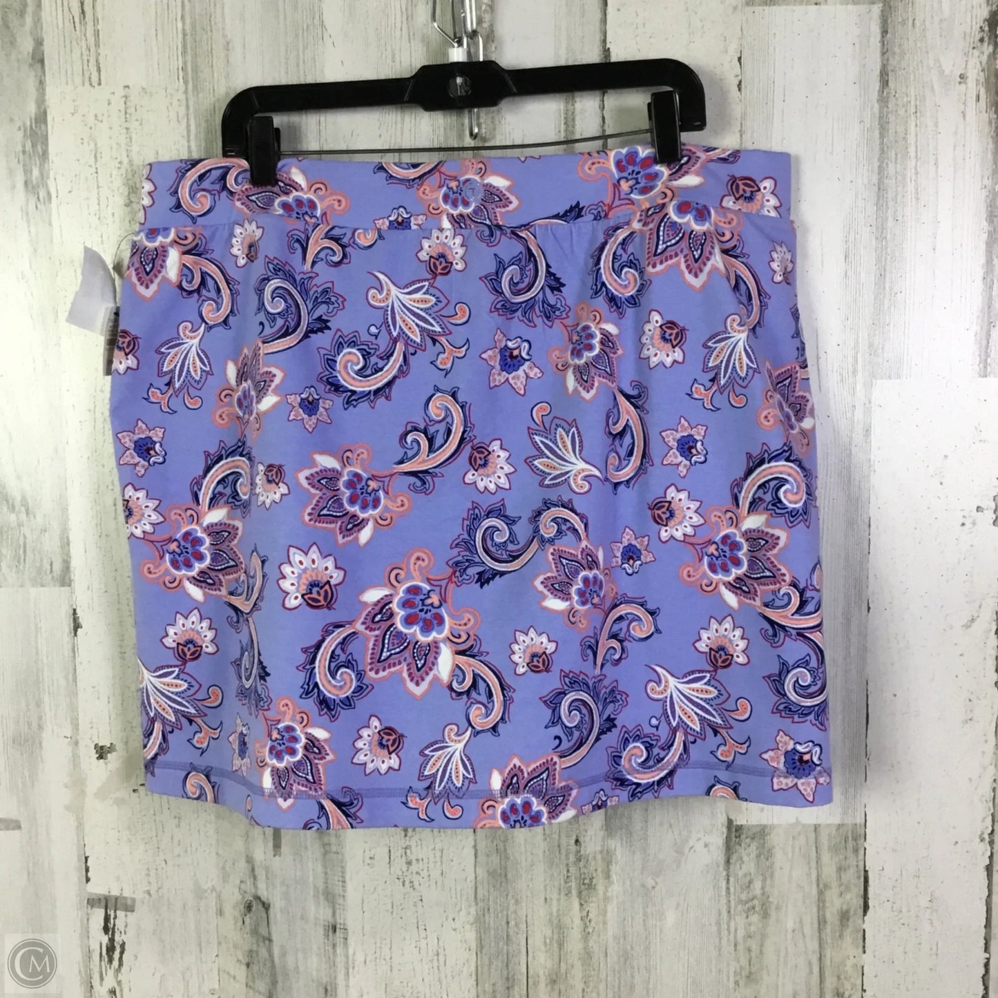 Skort By Talbots In Purple, Size: 22