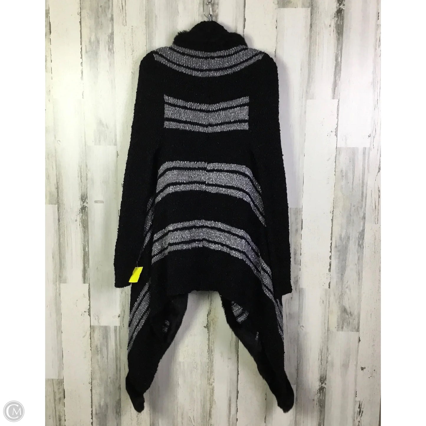 Sweater Cardigan By Venus In Black, Size: M