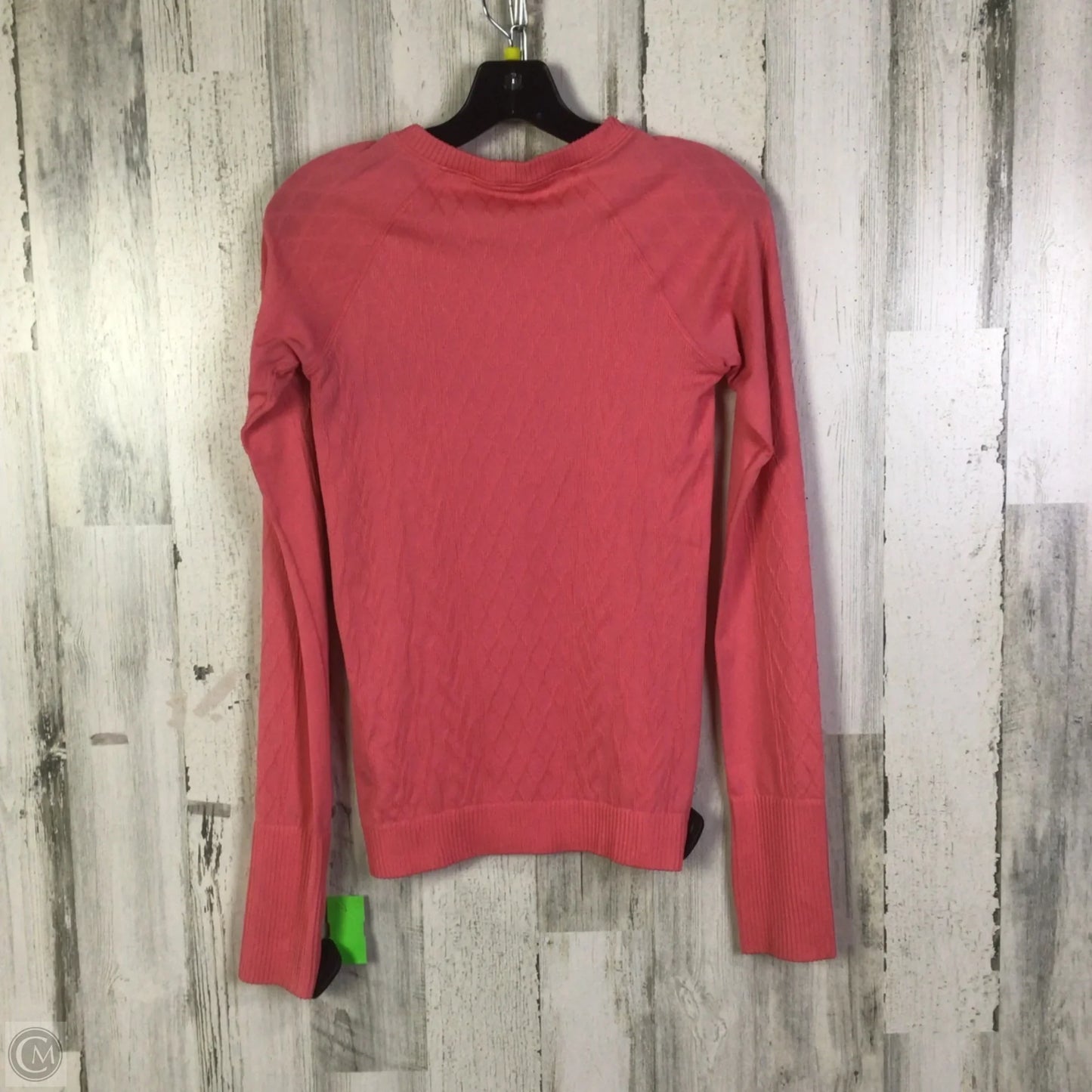 Athletic Top Long Sleeve Crewneck By Lululemon In Pink, Size: 4