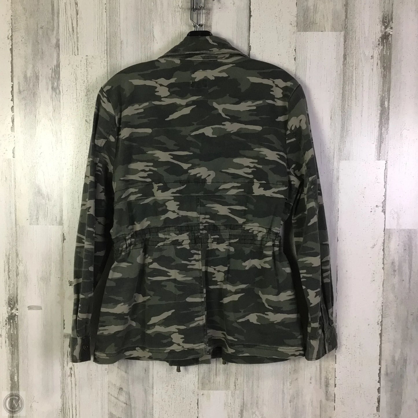 Jacket Utility By Kensie In Camouflage Print, Size: S