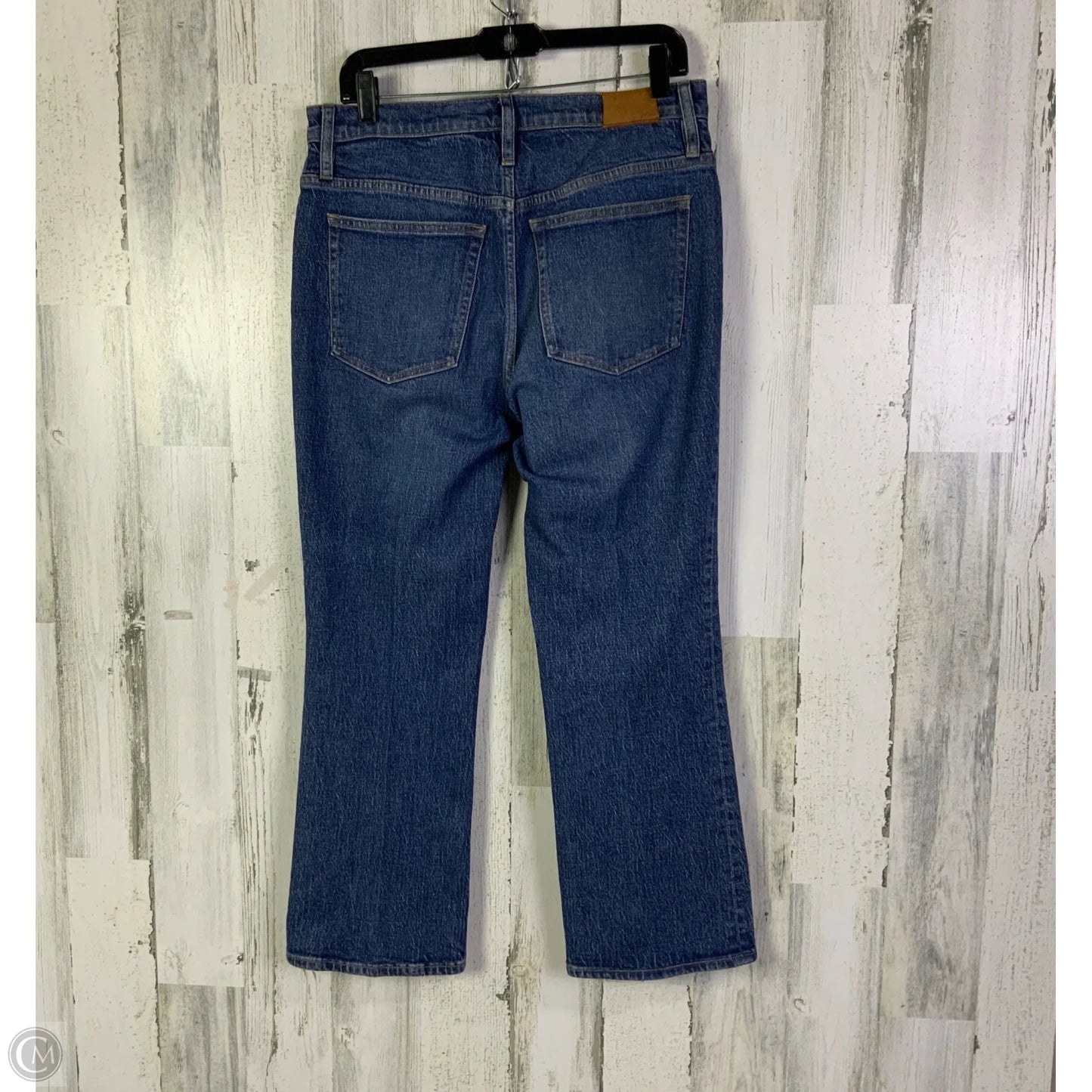 Jeans Cropped By J. Crew In Blue Denim, Size: 10