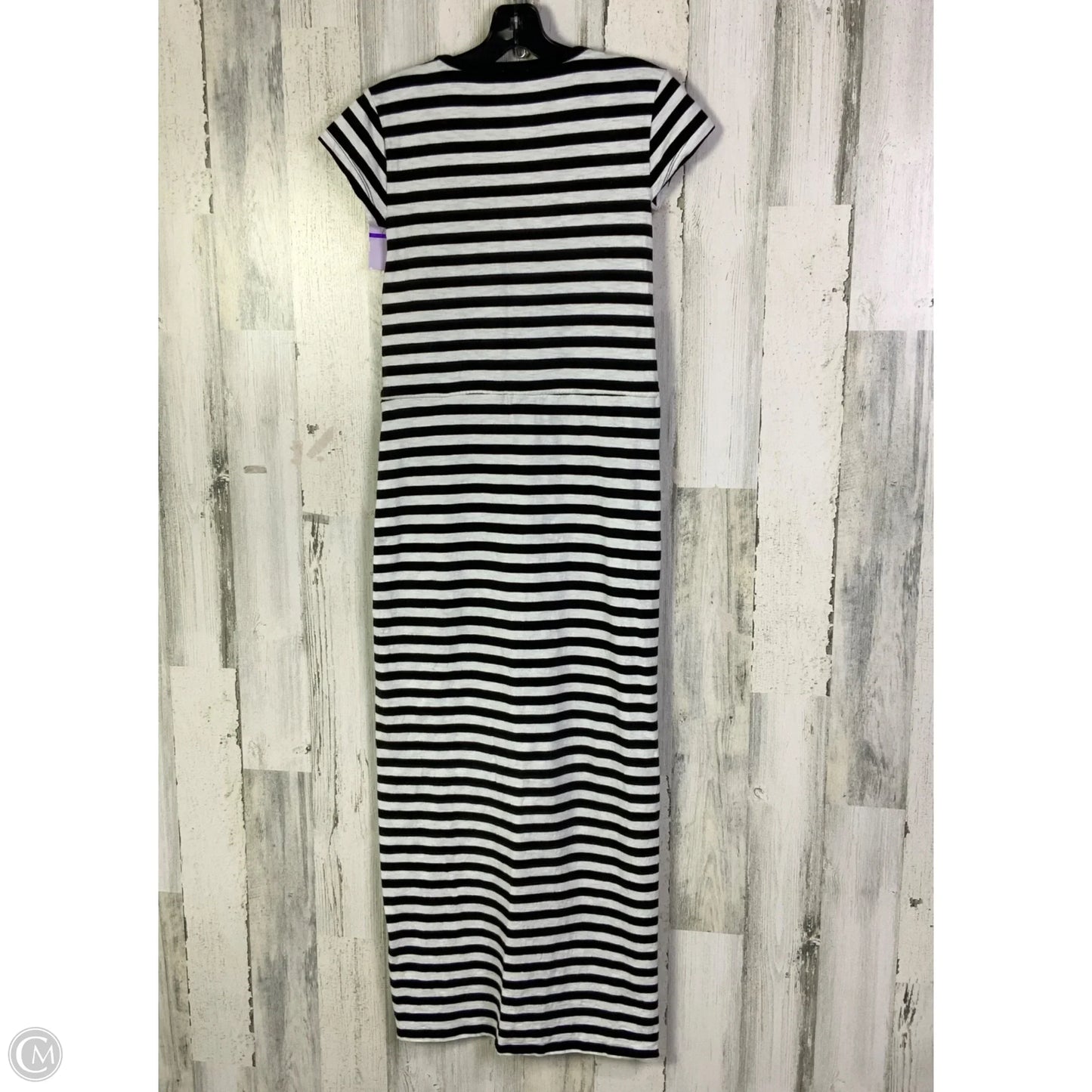 Dress Casual Maxi By Talbots In Black & White, Size: Xs