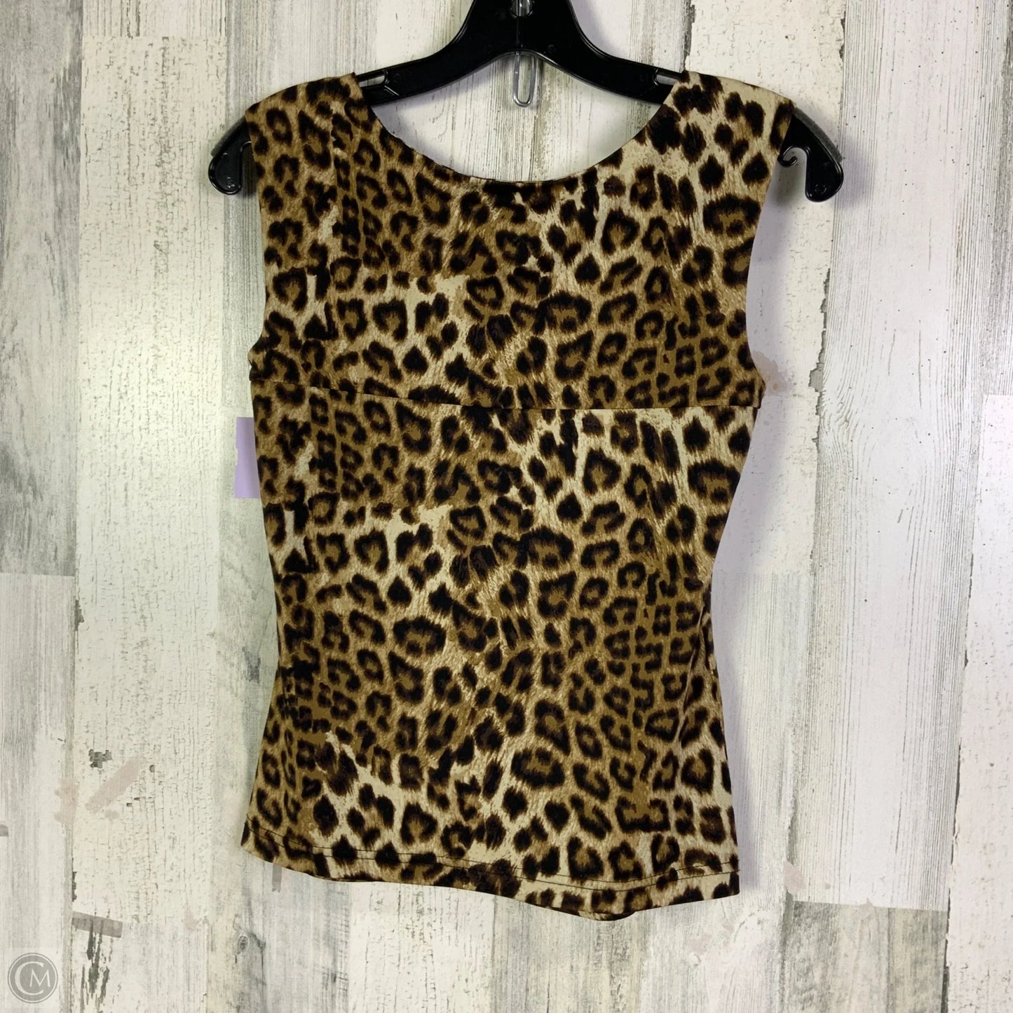 Top Sleeveless By Joseph Ribkoff In Animal Print, Size: Xs