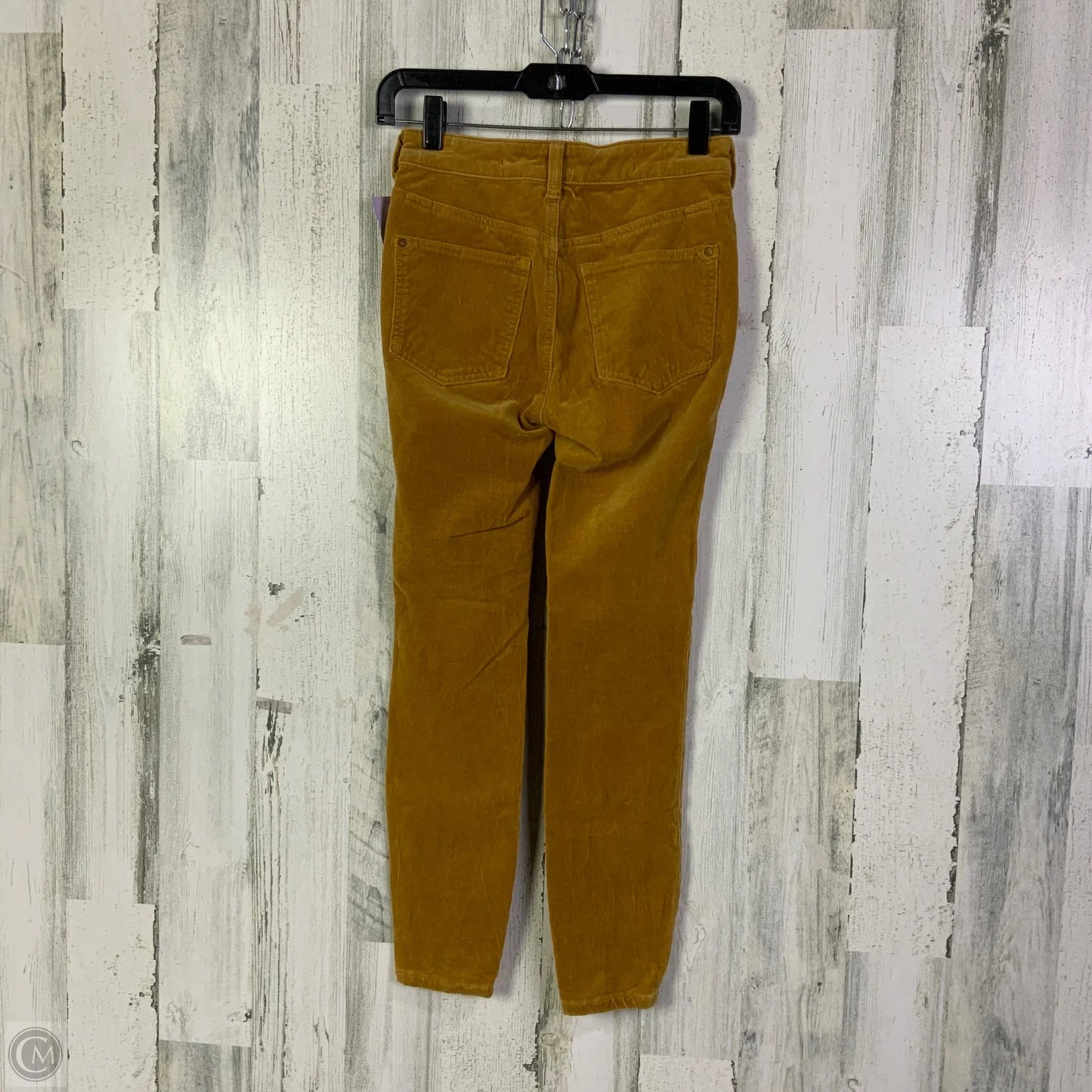 Pants Corduroy By Pilcro In Yellow, Size: 0