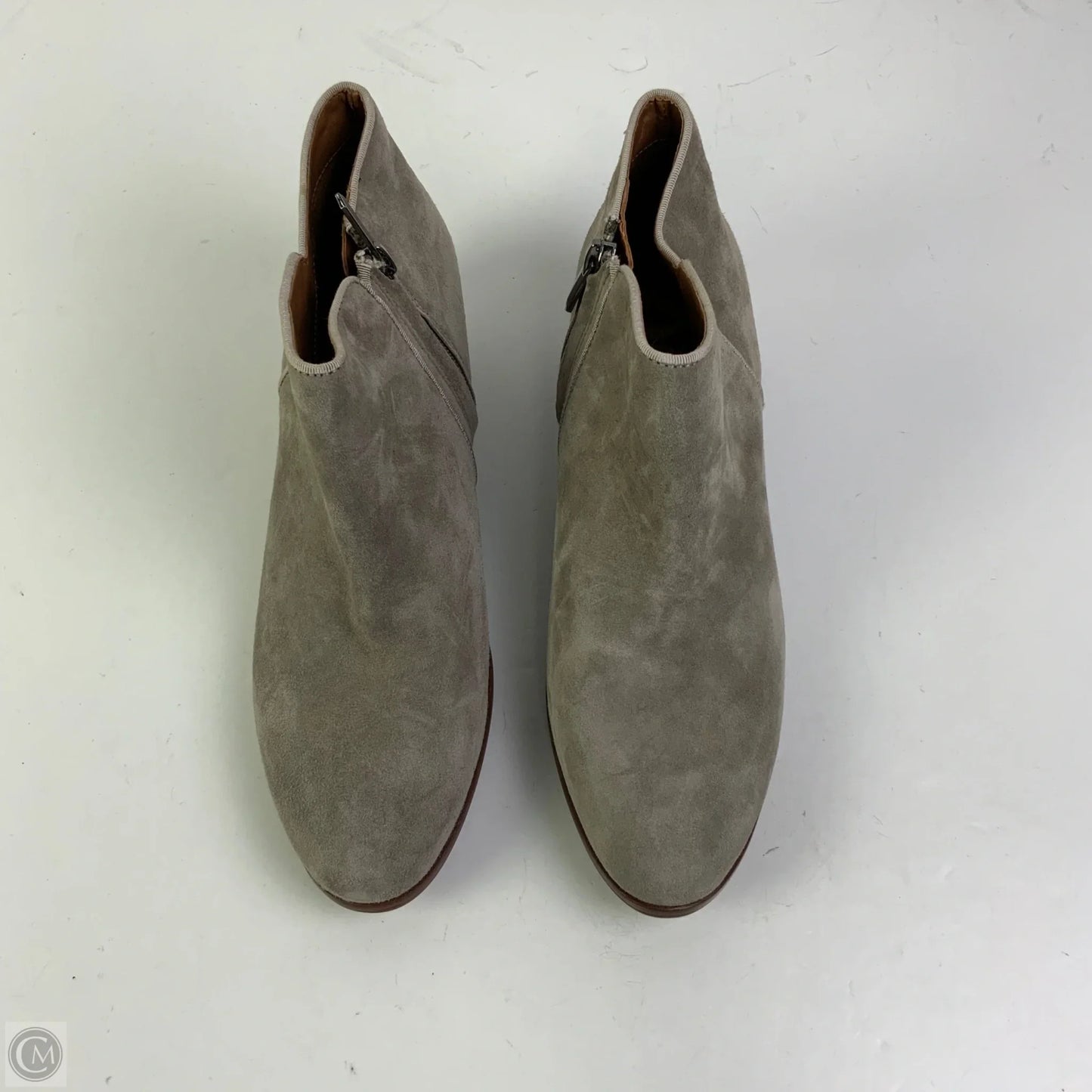 Boots Ankle Flats By Sam Edelman In Grey, Size: 9
