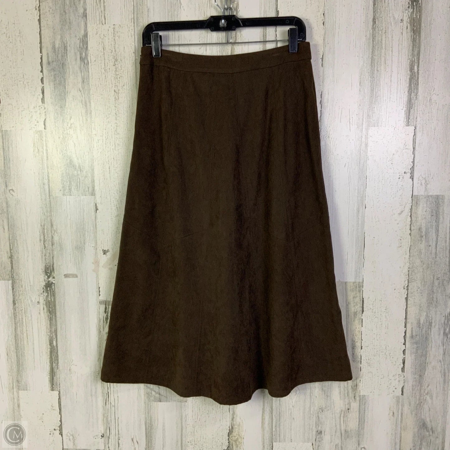 Skirt Midi By Christopher And Banks In Brown, Size: 4