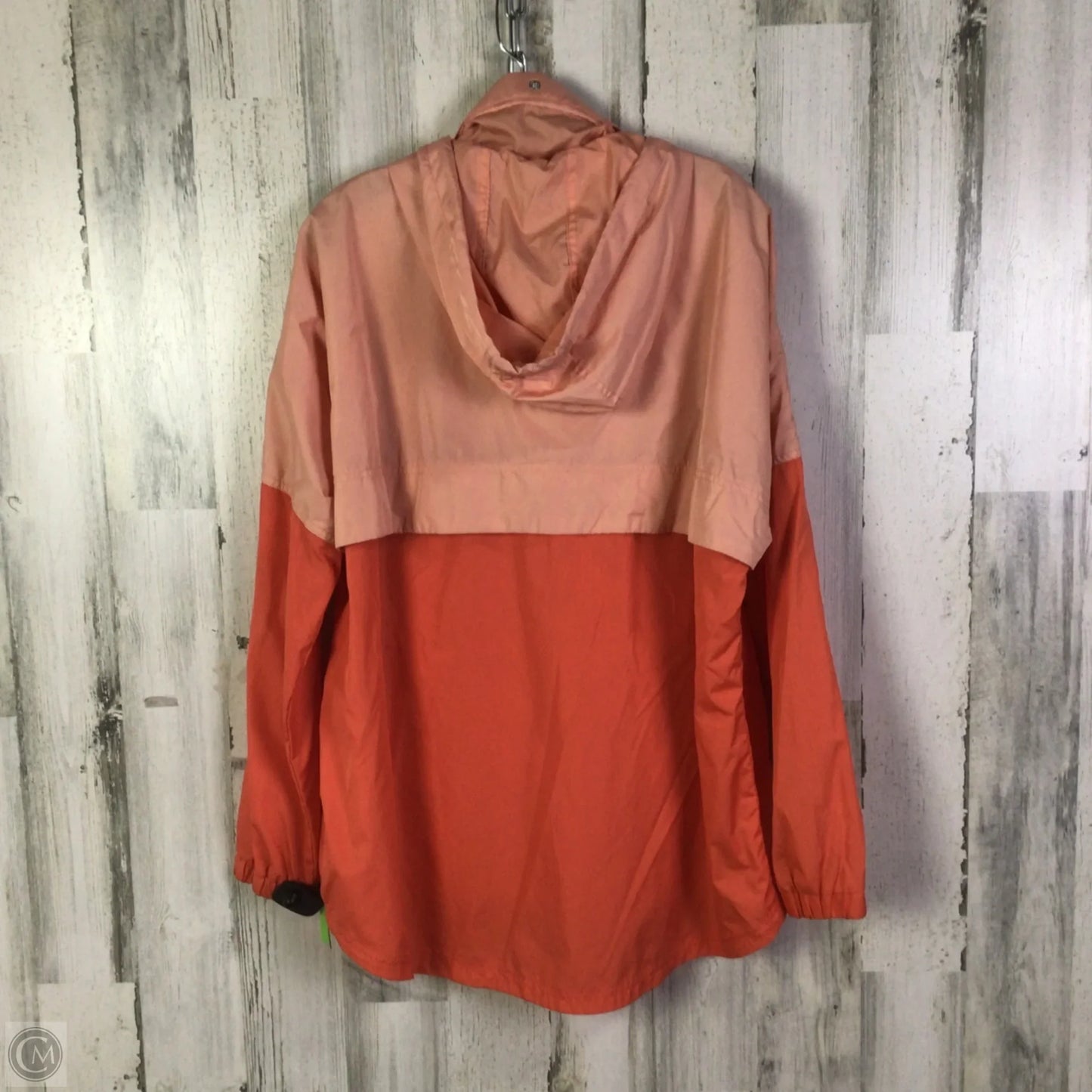 Jacket Windbreaker By Lauren James In Orange, Size: L