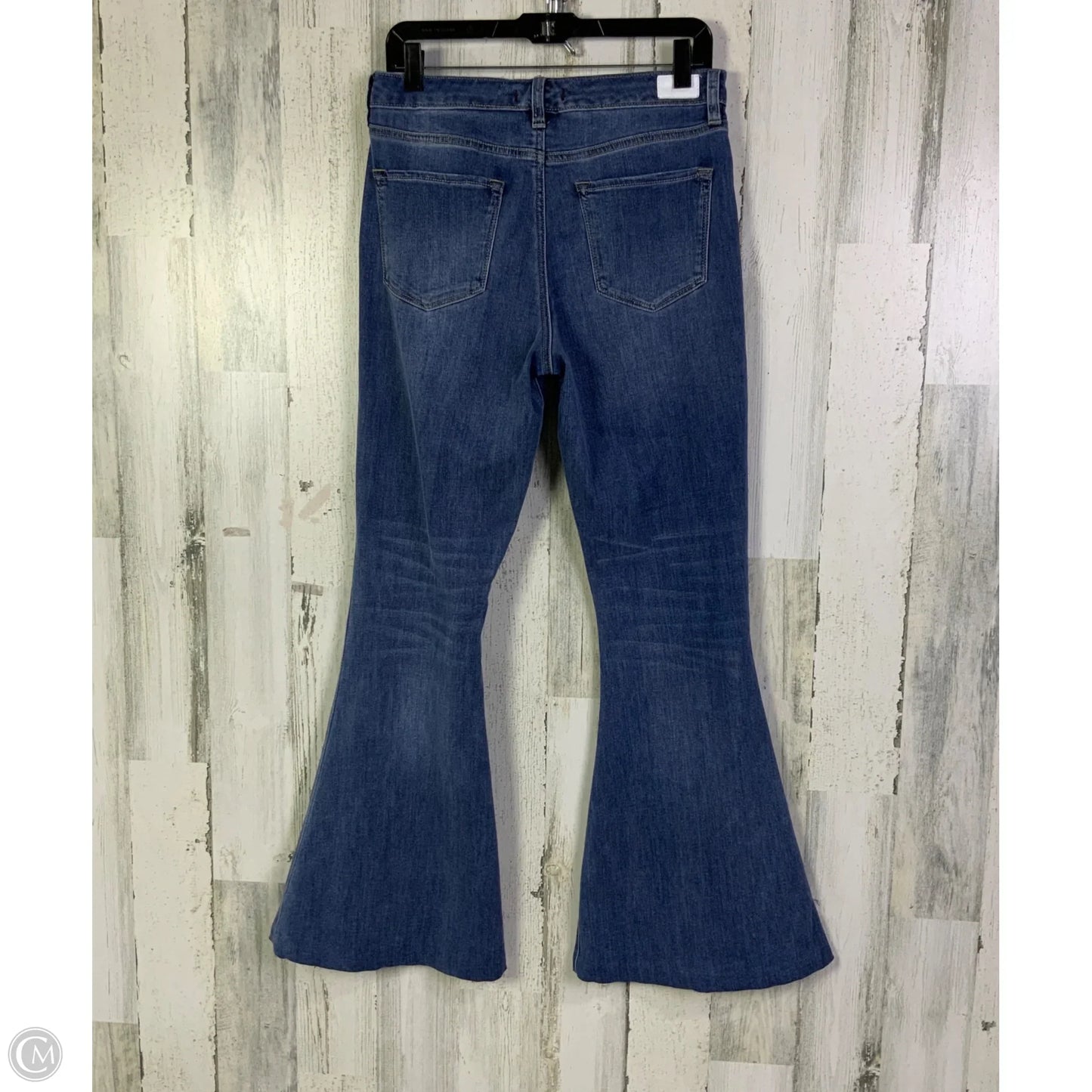 Jeans Flared By Dear John In Blue Denim, Size: 4